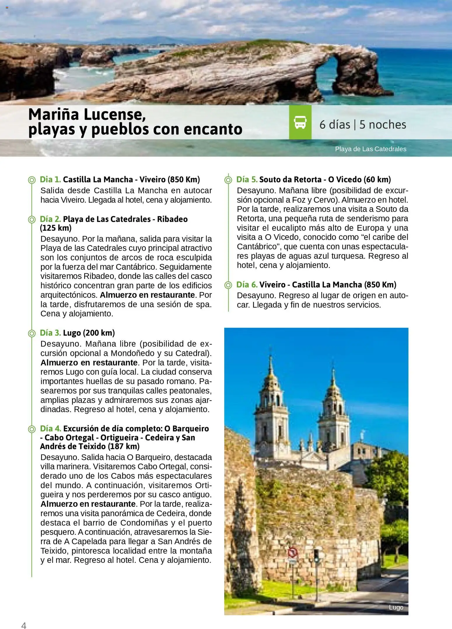 Viajes El Corte Inglés Turismo Social Castilla La Mancha │ válido desde el 01.04.2026 | Página: 4