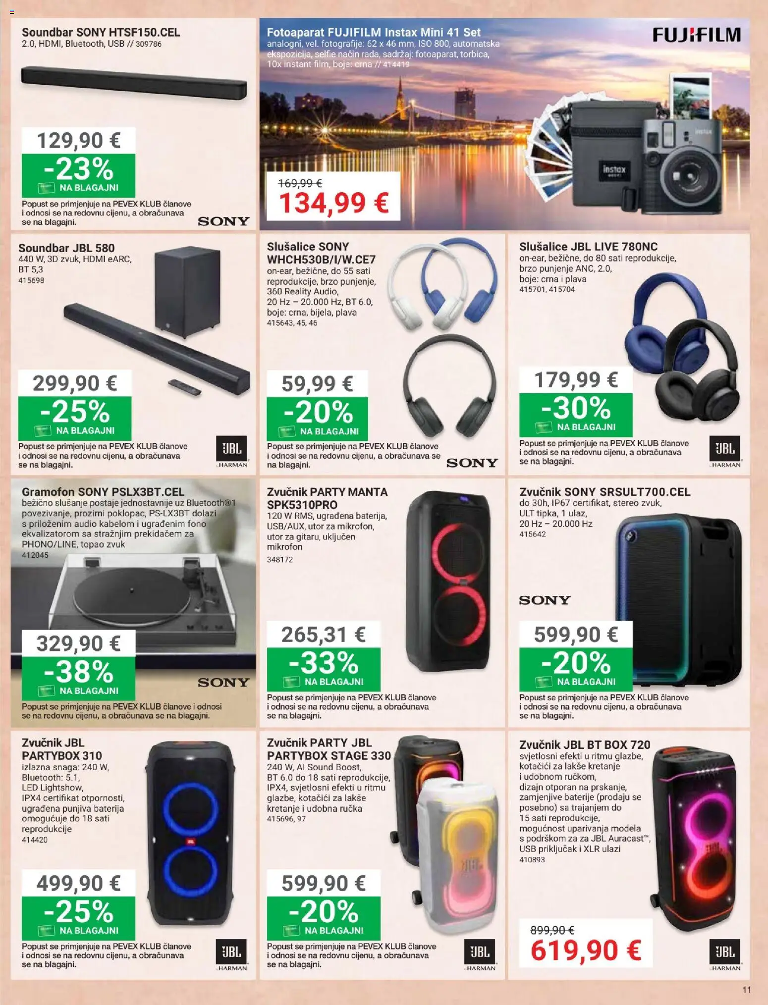 Pevex katalog | vrijedi od 22.10.2026 | Stranica: 11