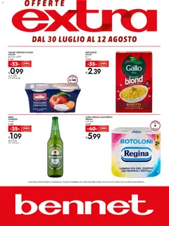 Anteprima del volantino bennet volantino Extra valido a partire dal 30/07/2026