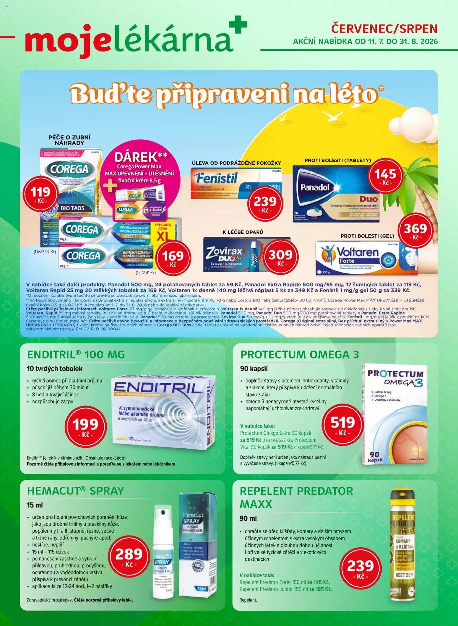 Moje lékárna leták od 11.07.2026 catalogue cover