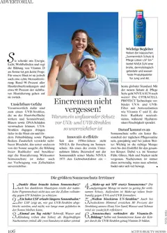 dm drogerie markt Active Beauty Family 06/2026 ab 01.06.2026 gültig | Seite: 106 | Produkte: Wasser, Sonnencreme