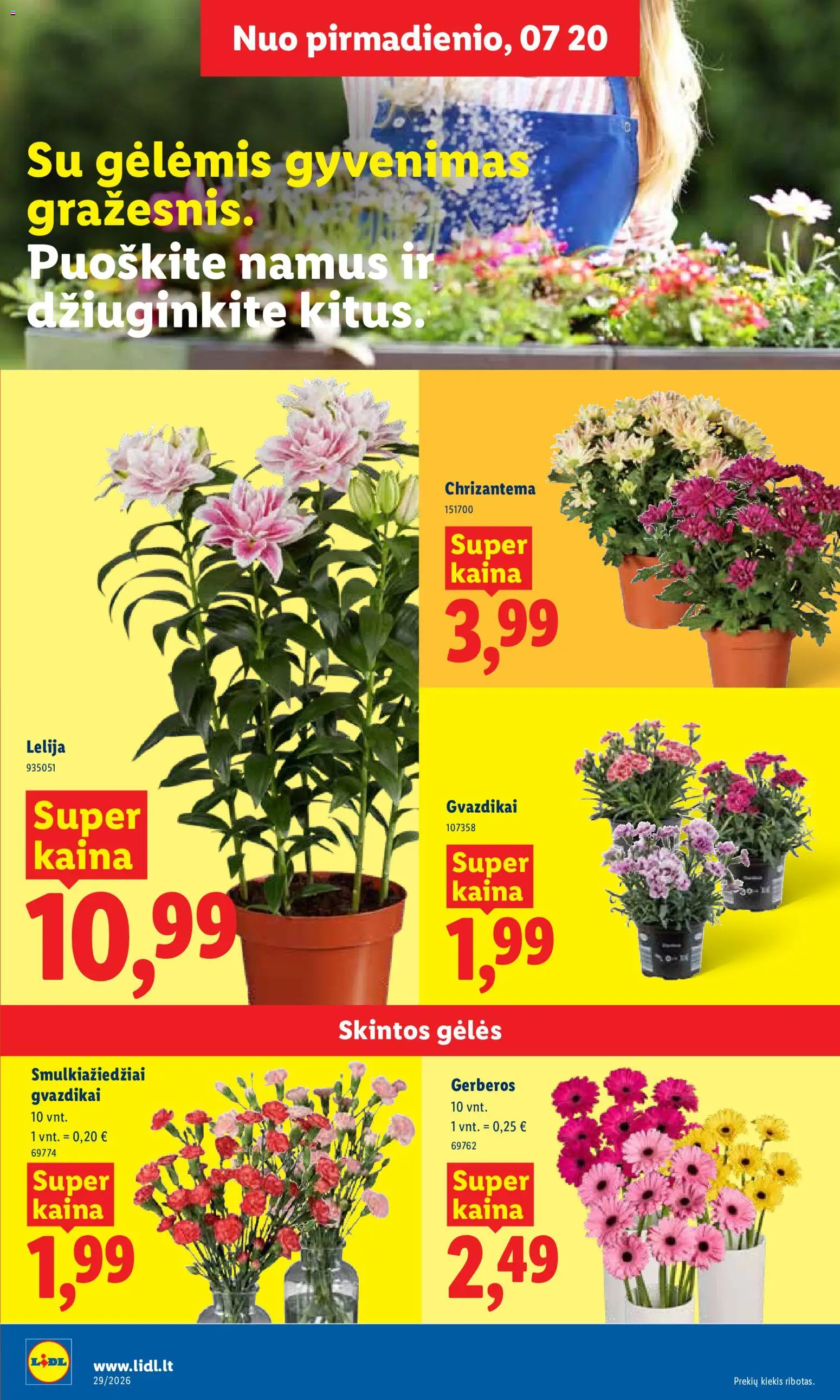 LIDL akcijos nuo 2026.07.20 | Puslapis: 10 | Prekių: Kiaulienos, Kiauliena