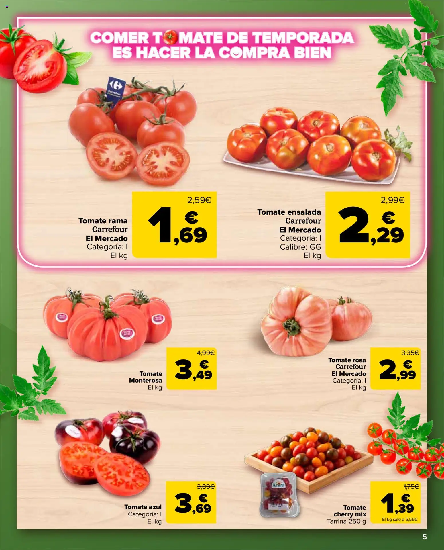 Carrefour Market folleto │ válido desde el 26.05.2026 | Página: 5 | Productos: Ensalada