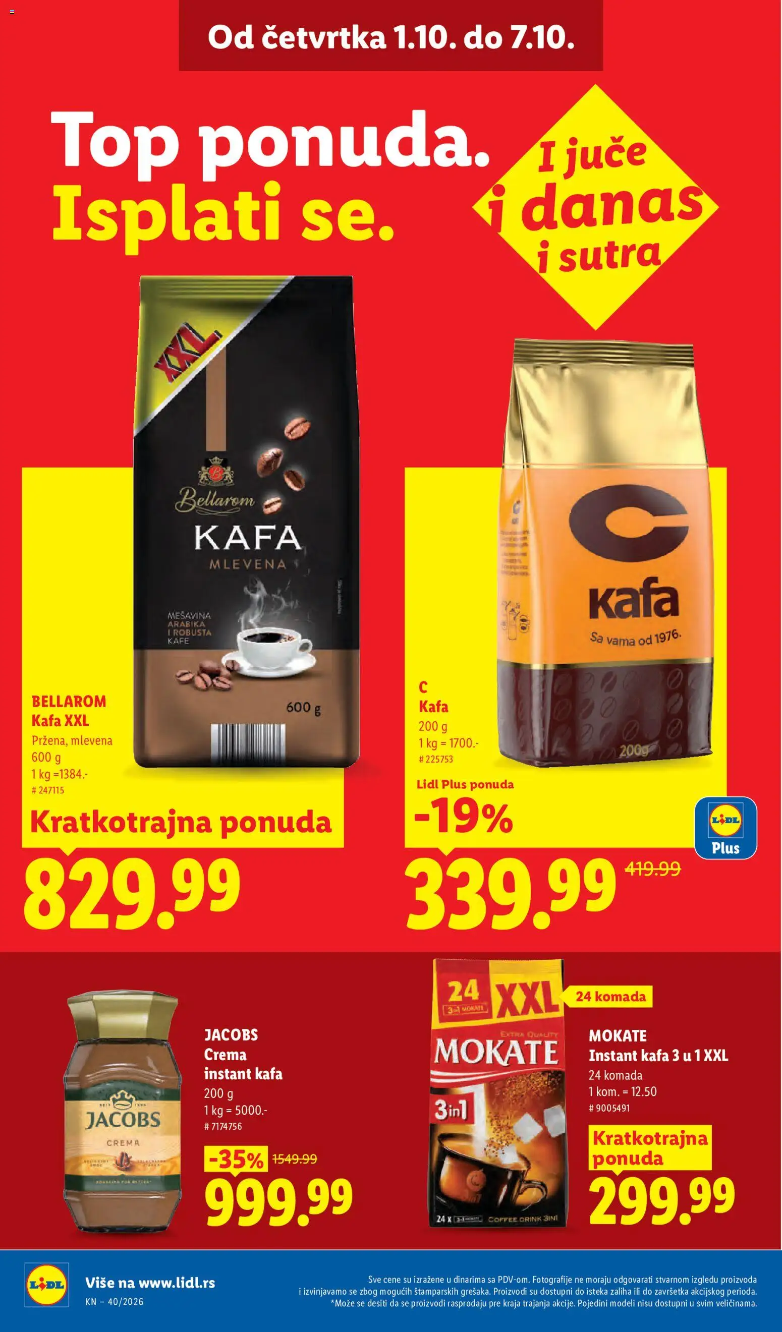 Lidl katalog - važi od 01.10.2026 | Strana: 32