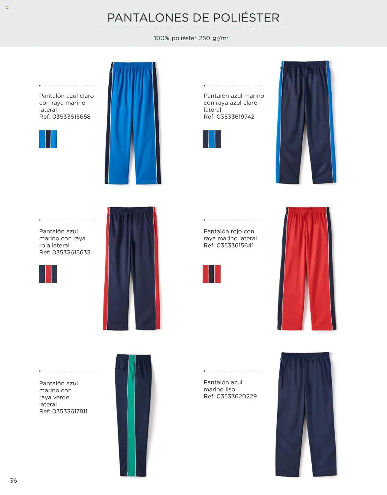 El Corte Inglés Uniformes │ válido desde el 22/04/2025 | Página: 36