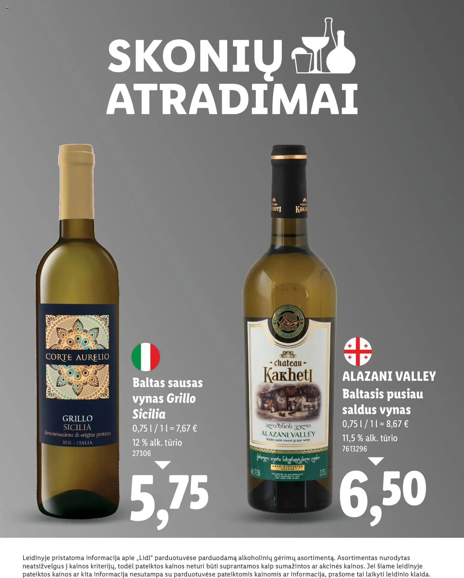 LIDL akcijos nuo 2025.12.04 | Puslapis: 14 | Prekių: Vynas