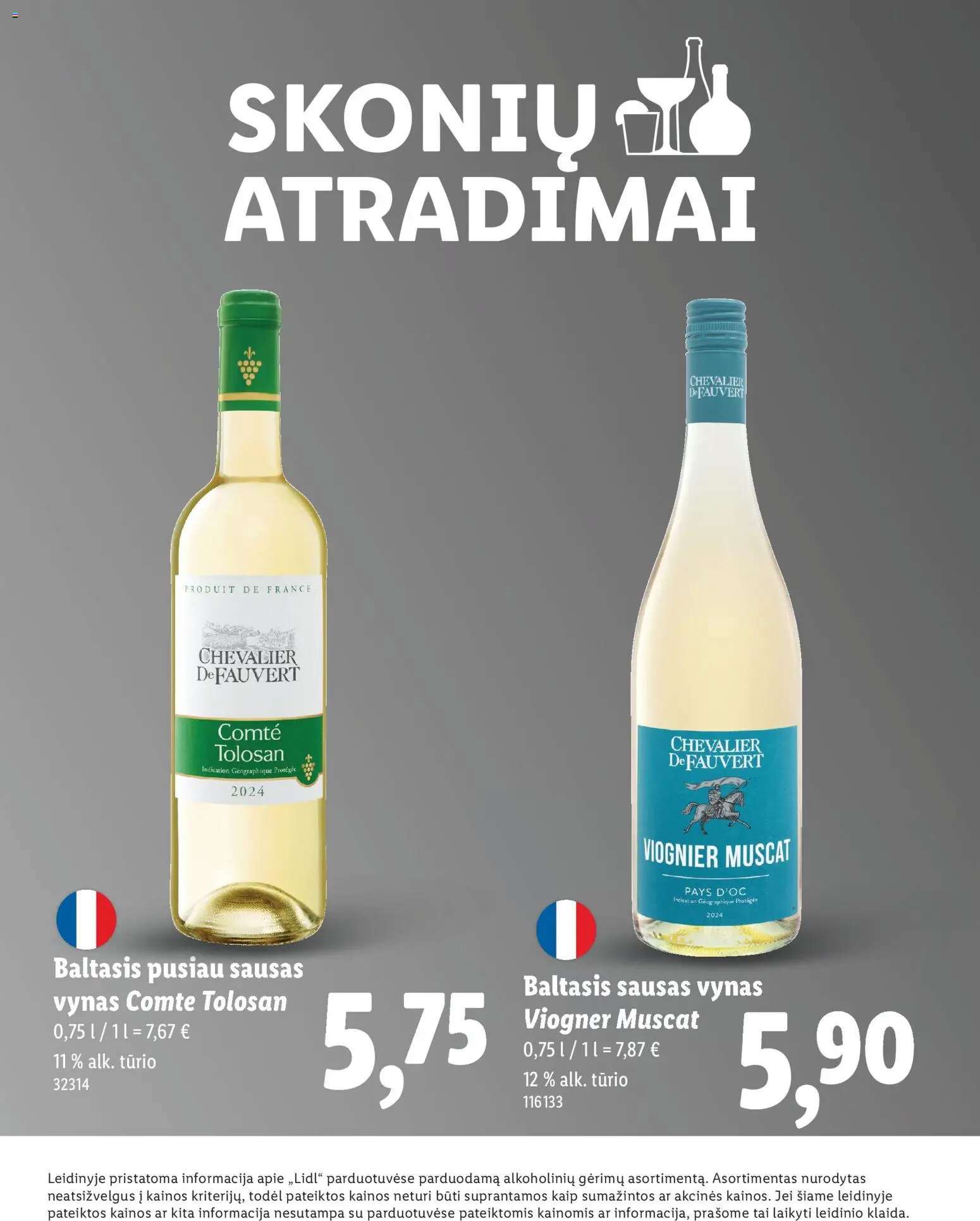 LIDL akcijos nuo 2025.12.04 | Puslapis: 14 | Prekių: Vynas