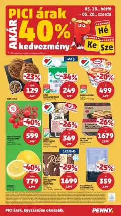 FÜRTÖS KOKTÉL-PARADICSOM, I. osztály, csomagolt, 500 g - amely érvényes a következő dátumtól: 14.05.2026 | Oldal: 24