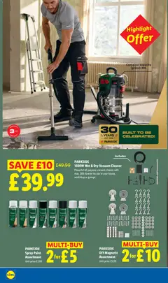 Preview of Weekly offers Lidl valid from 16/07/2026 | Page: 18 | Products: Paint, Container, Vacuum cleaner
