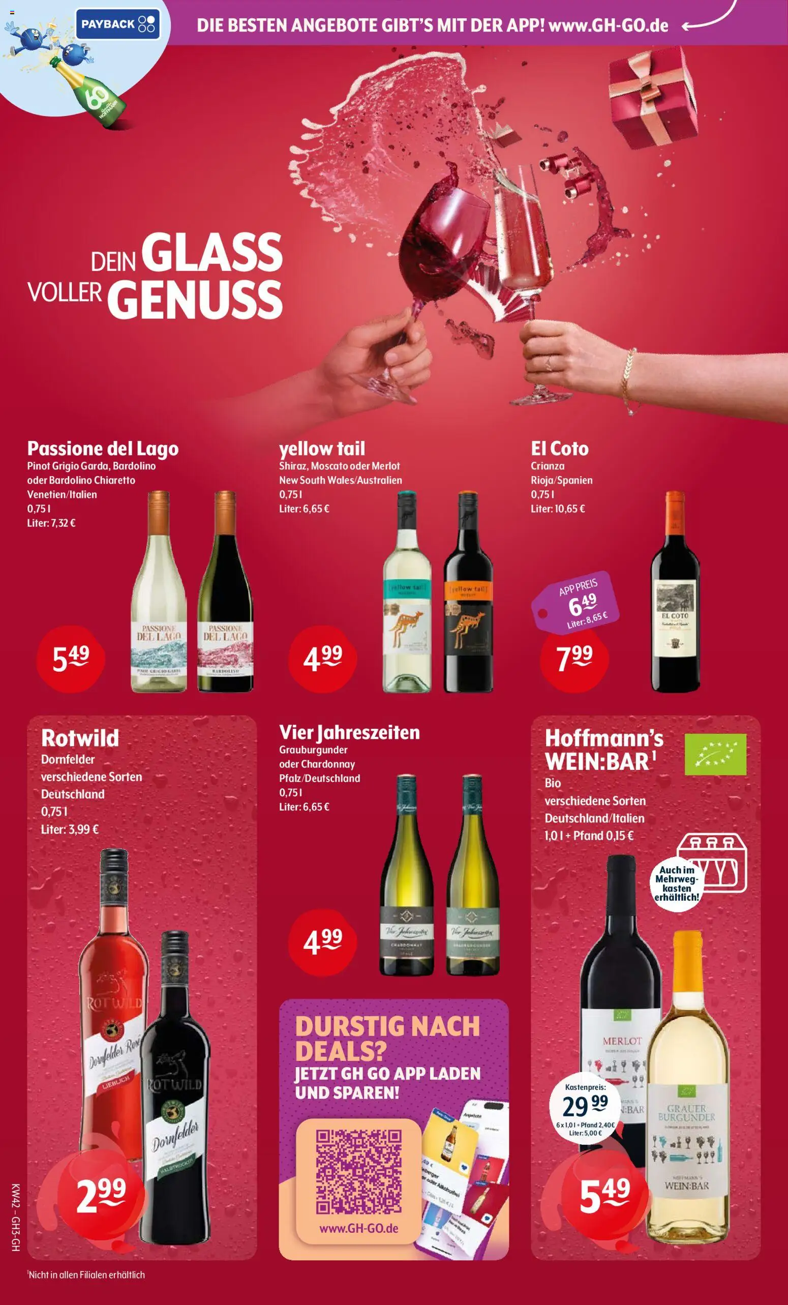 Trink und Spare Prospekt – gültig ab 12.10.2026 | Seite: 4 | Produkte: Merlot