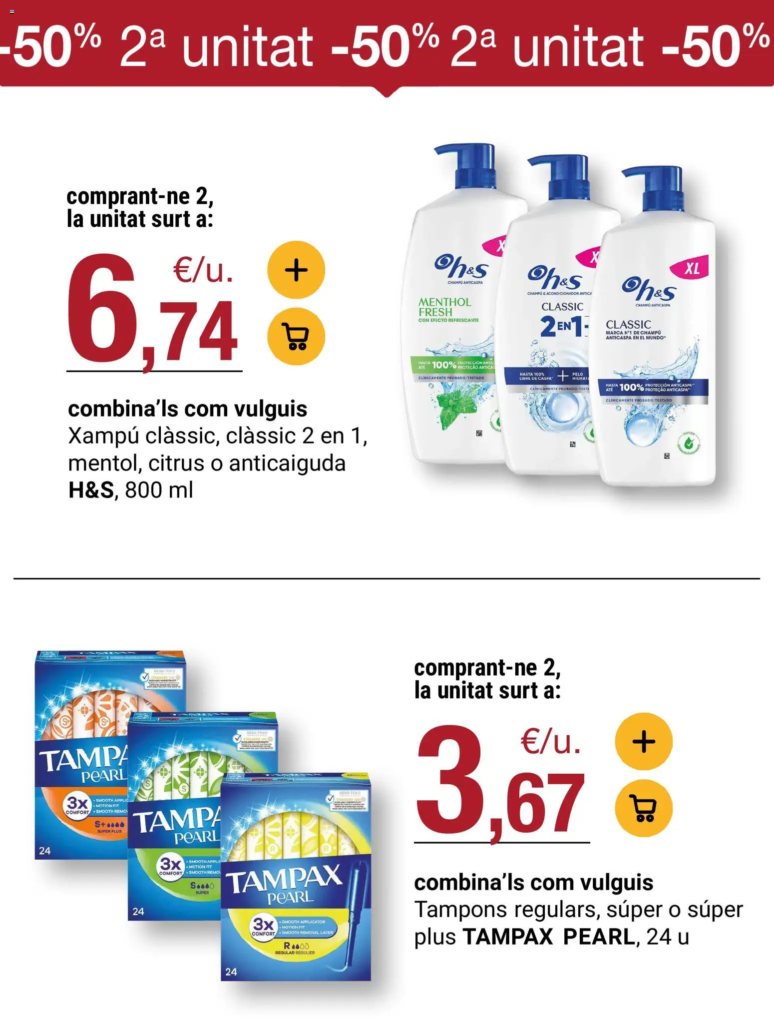 Bonpreu folleto │ válido desde el 16.06.2026 | Página: 55 | Productos: Champú, Acondicionador, Champú anticaspa