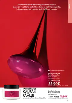 Oriflame-mainoslehti voimassa 22.04.2026 alkaen | Sivu: 61 | Tuotteet: Vartalovoide