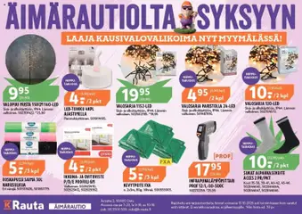 K-Rauta-mainoslehti voimassa 10/10/2026 alkaen