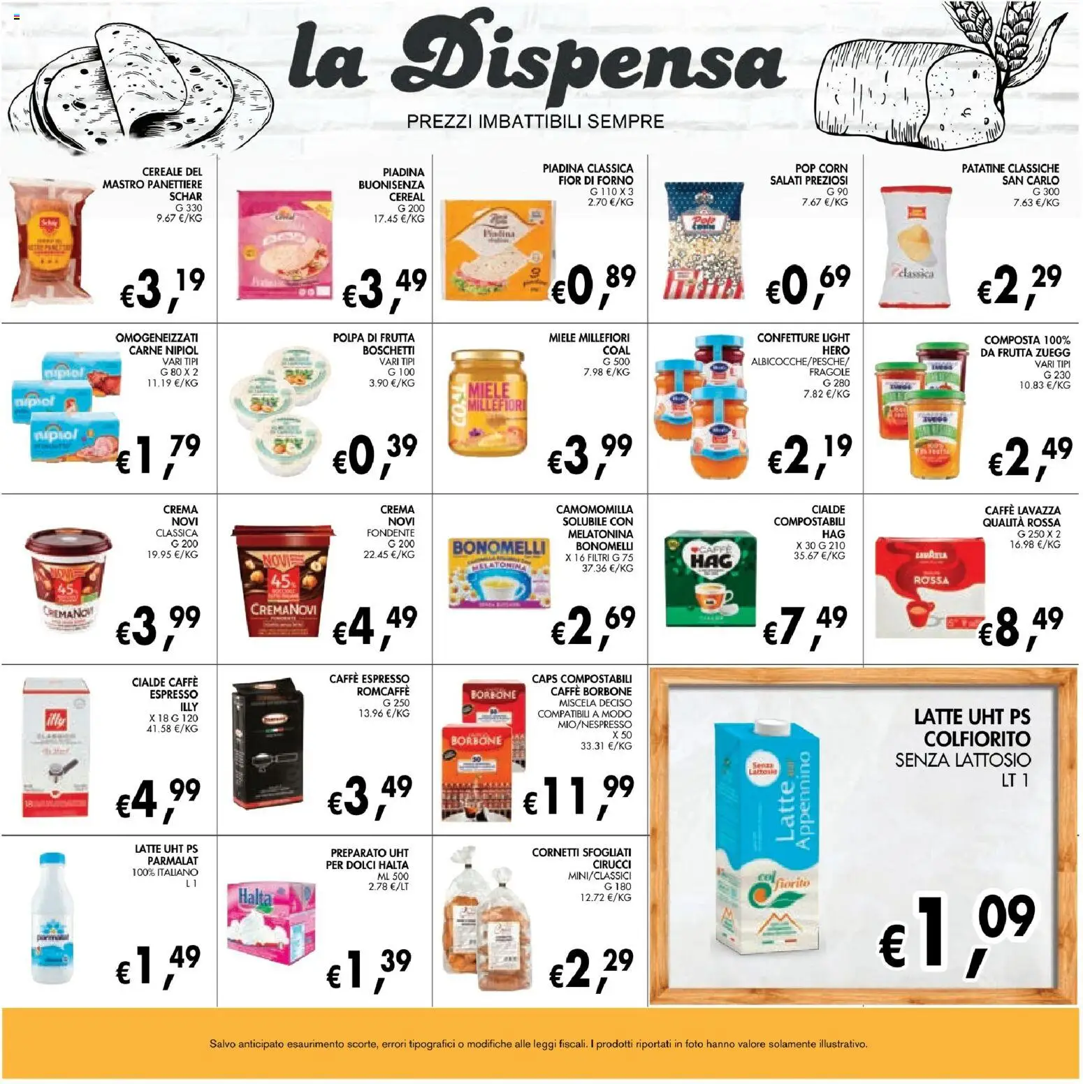 Volantino Coal del 24/09/2026 | Pagina: 19 | Prodotti: Crema, Carne, Lavazza, Senza lattosio