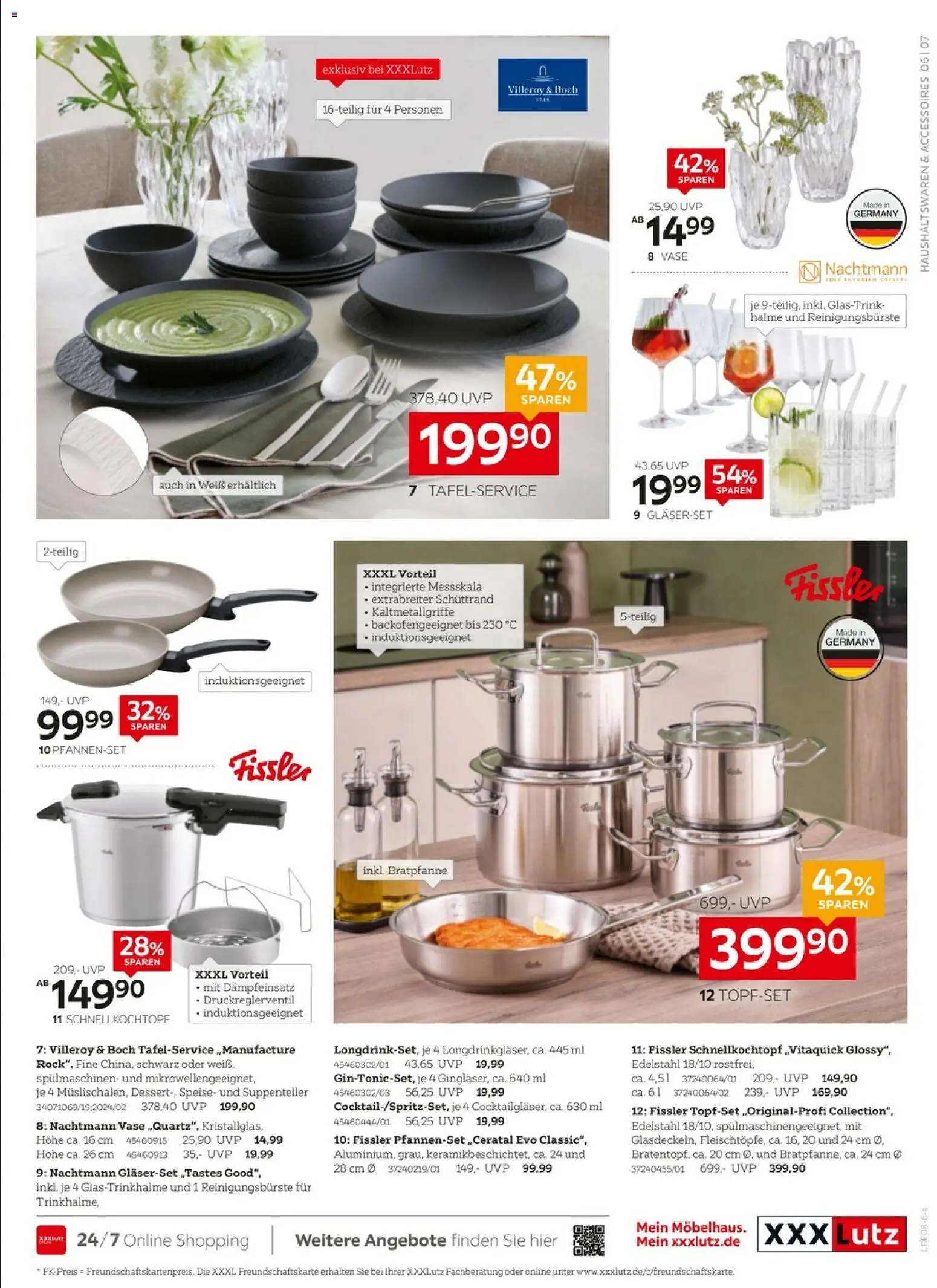 XXXLutz Wohnaccessoires – gültig ab 18.07.2026 | Seite: 7 | Produkte: Vase