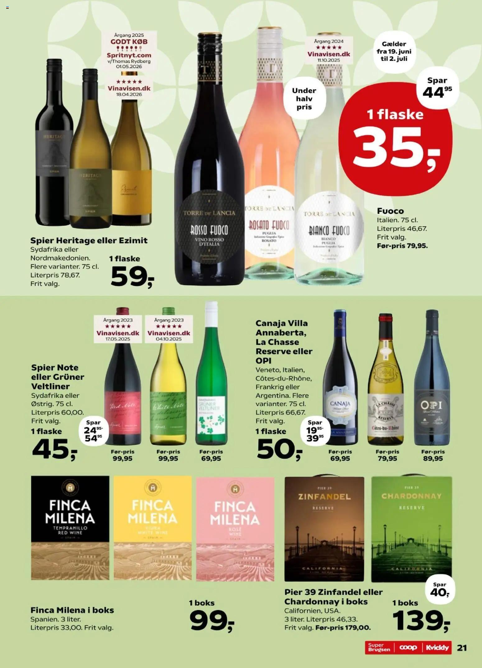 Kvickly tilbudsavis – gyldig fra 19.06.2026 | Side: 21