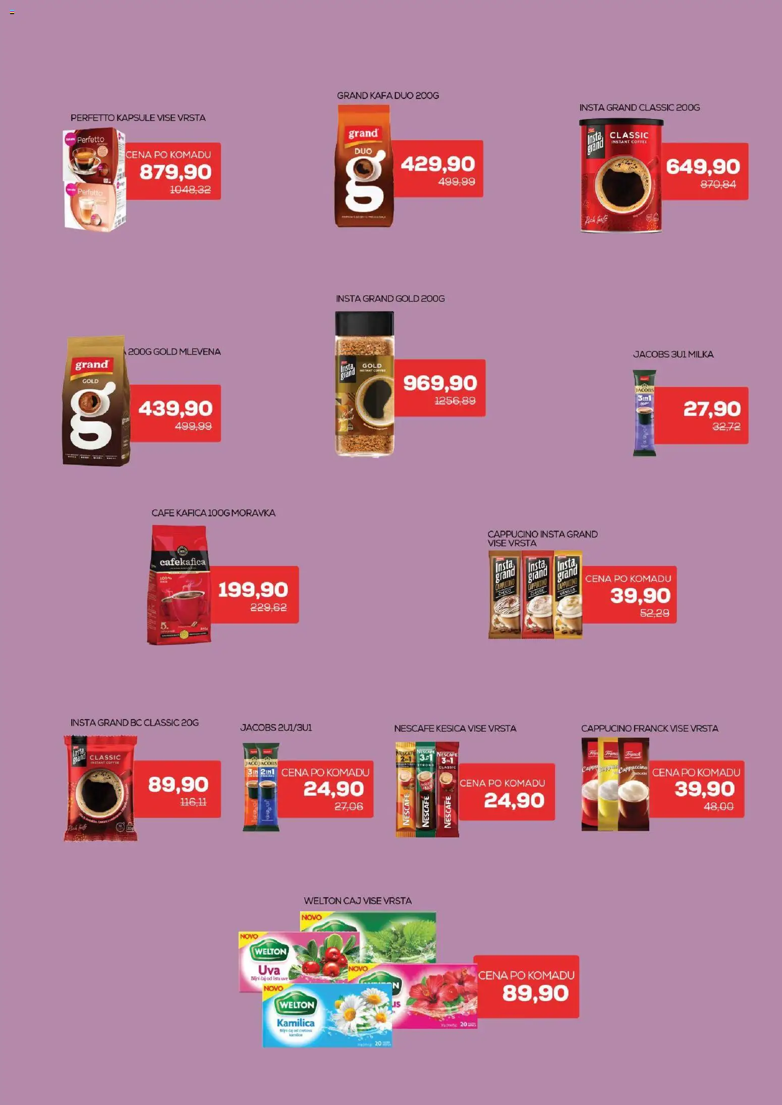 Medius katalog - važi od 20.10.2026 | Strana: 13 | Proizvode: Milka, Kapsule, Kafa, Čaj