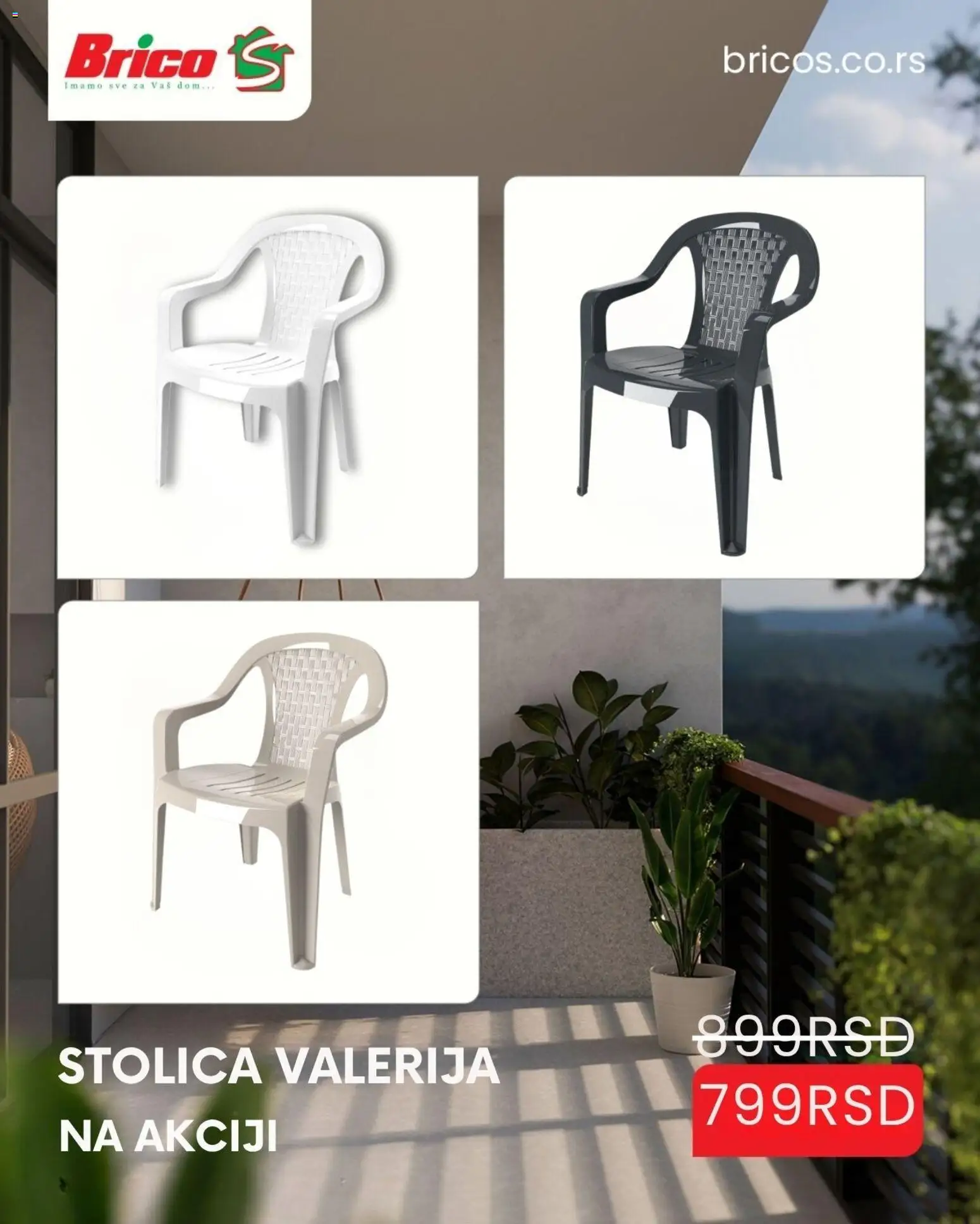 Brico S katalog - važi od 28.05.2026 | Strana: 4 | Proizvode: Stolica