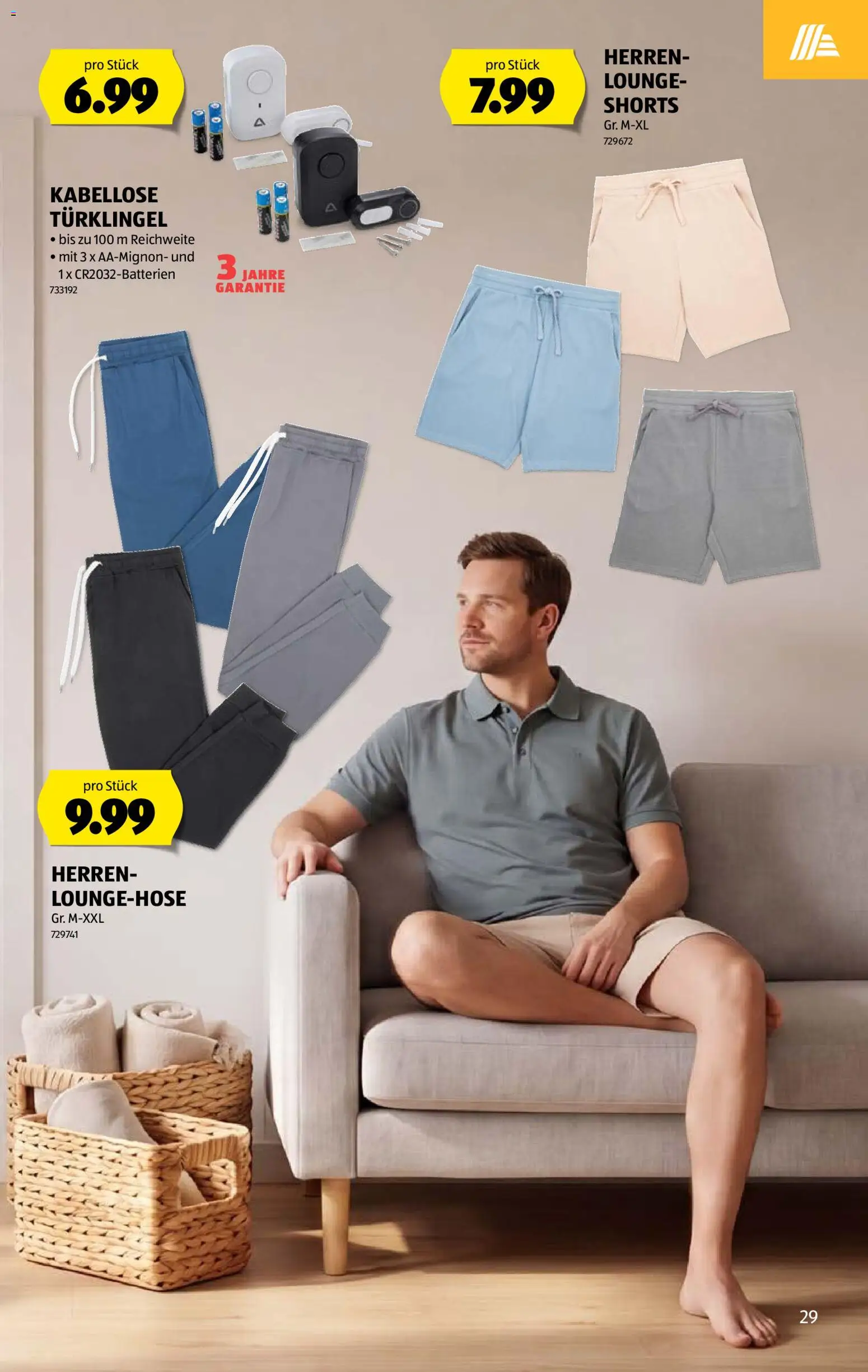 Aldi aktionen – gültig ab 06.08.2026 | Seite: 29 | Produkte: Hose