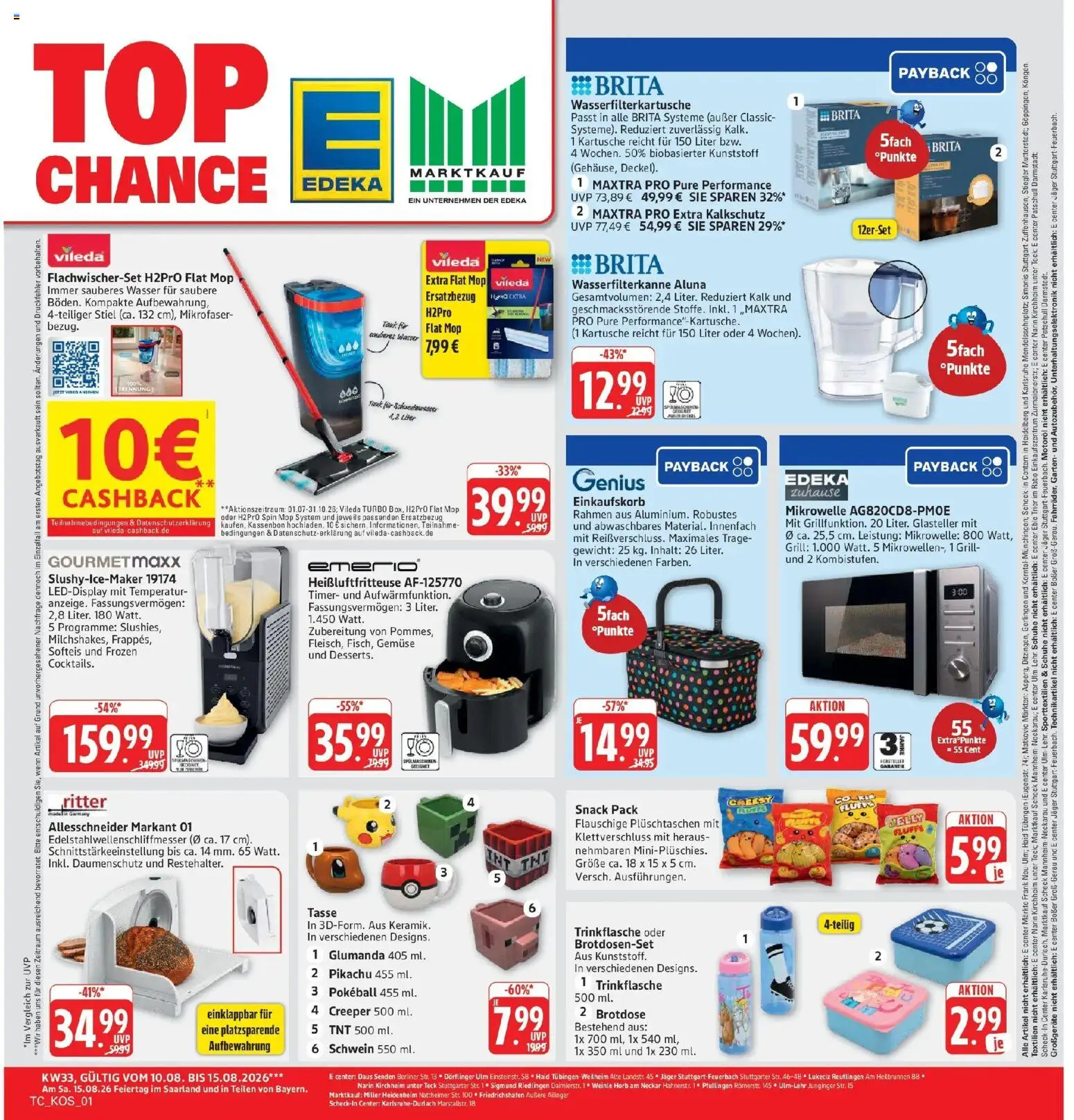 Marktkauf Prospekt Friedrichshafen (ab 10.08.2026) » Angebote online | Seite: 29 | Produkte: Gewicht, Grill, Kalk, Wasser