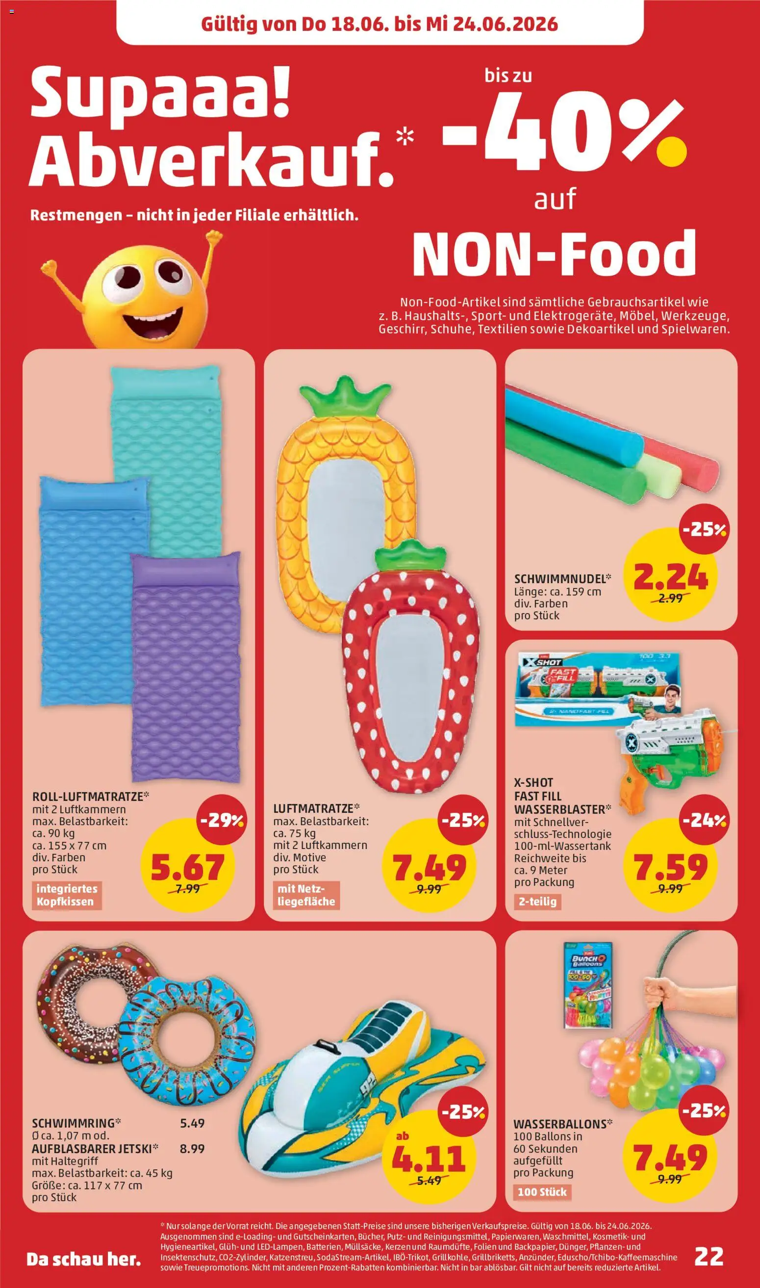 Penny Markt Schmankerl Post gültig ab 18.06.2026 | Seite: 22 | Produkte: Grill