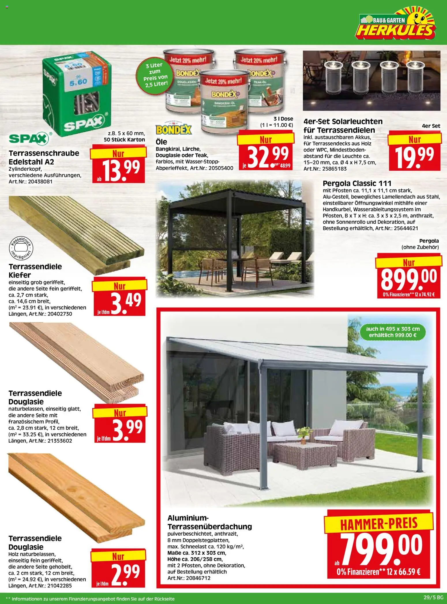 HERKULES Bau & Garten – gültig ab 13.07.2026 | Seite: 5
