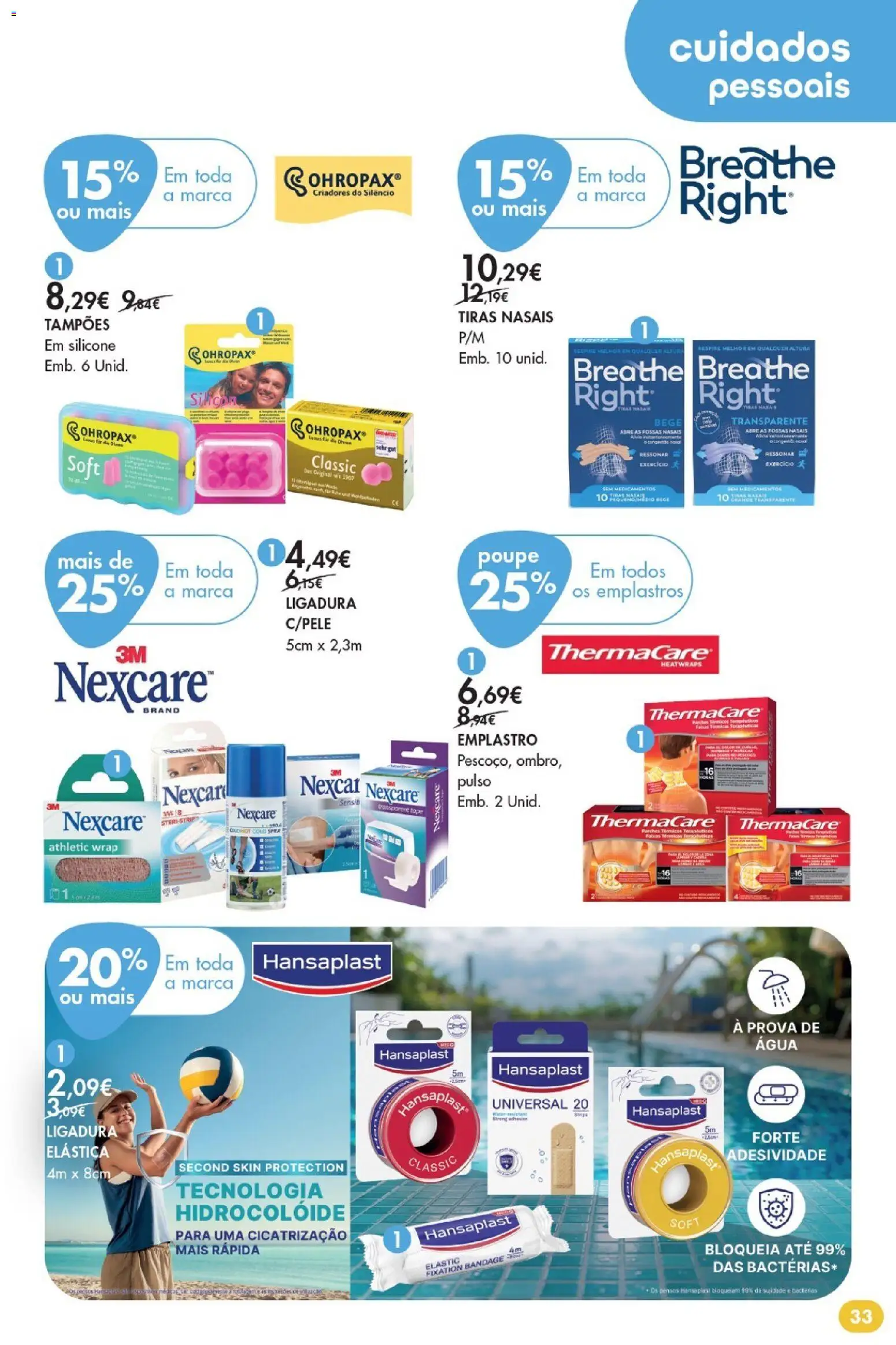 Pingo Doce Bem Estar Verão 2 Lojas │ válido de 14/07/2026 | Página: 33 | Produtos: Agua