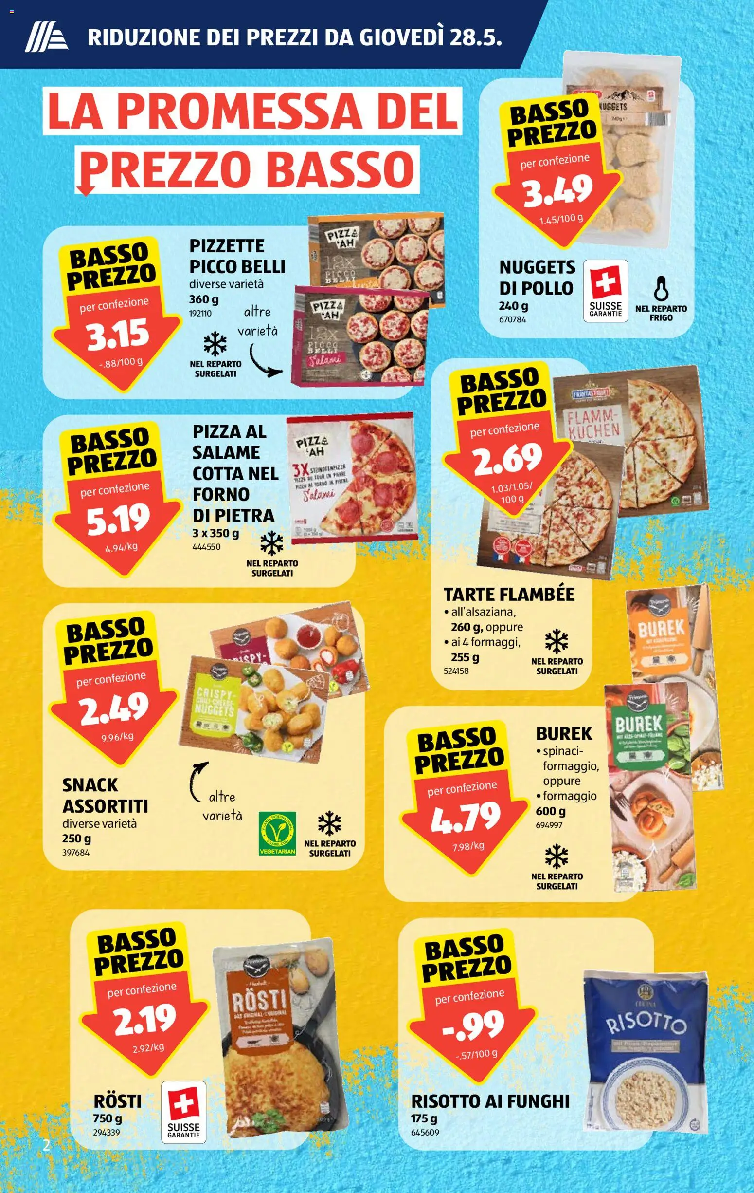 Aldi aktionen IT – gültig ab 28.05.2026 | Seite: 2 | Produkte: Pizza
