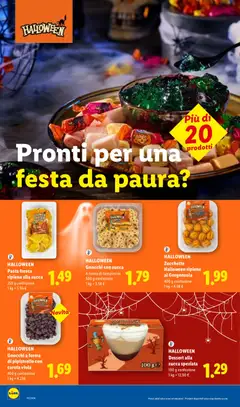 Anteprima del volantino HALLOWEEN Pasta fresca ripiena alla zucca, Pasta fresca ripiena alla zucca valido a partire dal 22/10/2026 | Pagina: 24