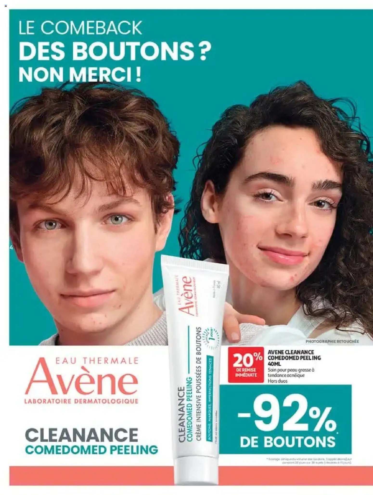 {H1} | Page: 4 | Produits: Eau thermale, Avène, Crème