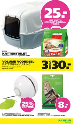 Ranzijn folder - Voorbeeld van een folder van Ranzijn, geldig van 17.05.2026 | Pagina: 20 | Producten: Kattenspeelgoed