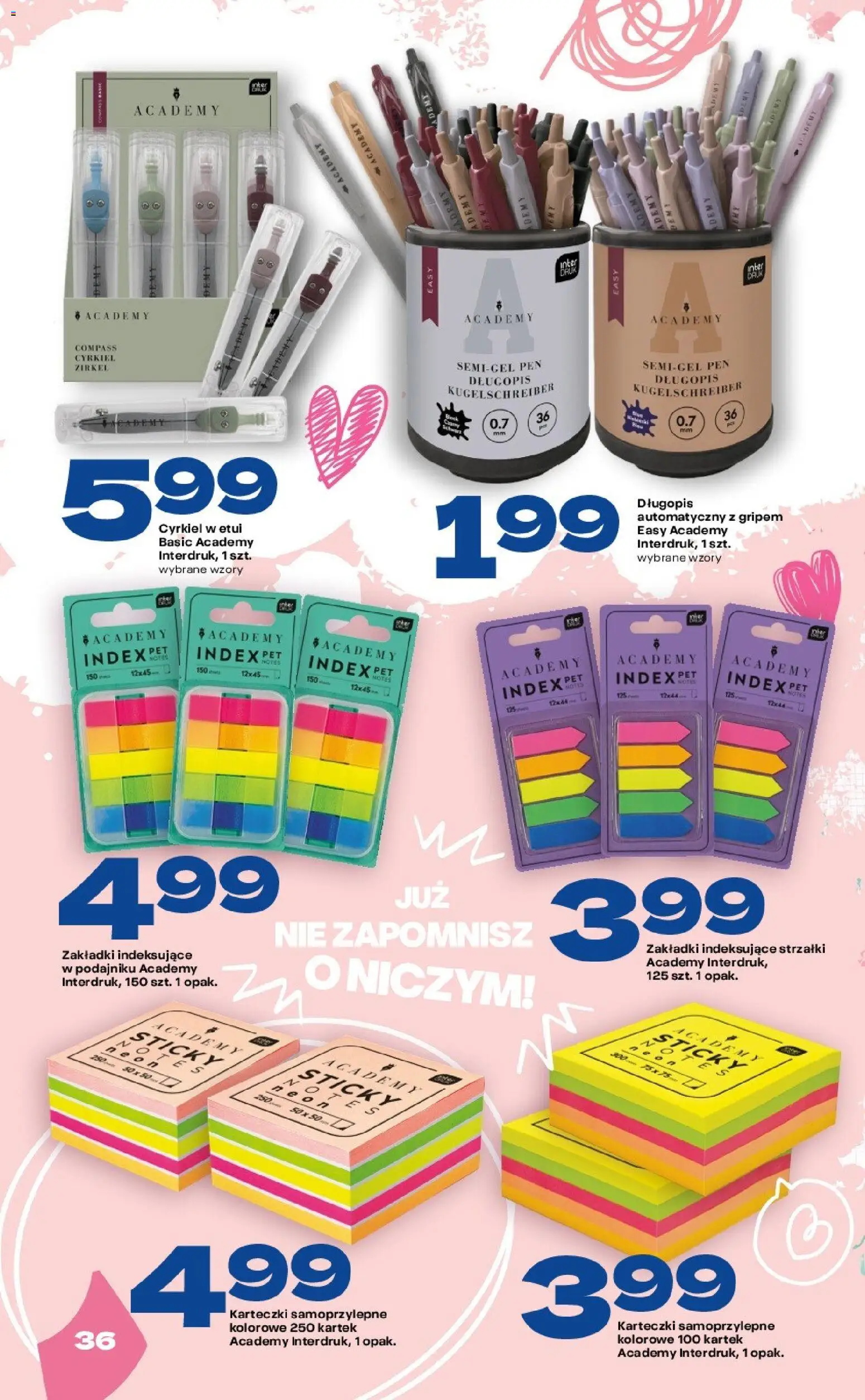 Twój Market gazetka - Katalog szkolny od 20.07.2026 | Strona: 36