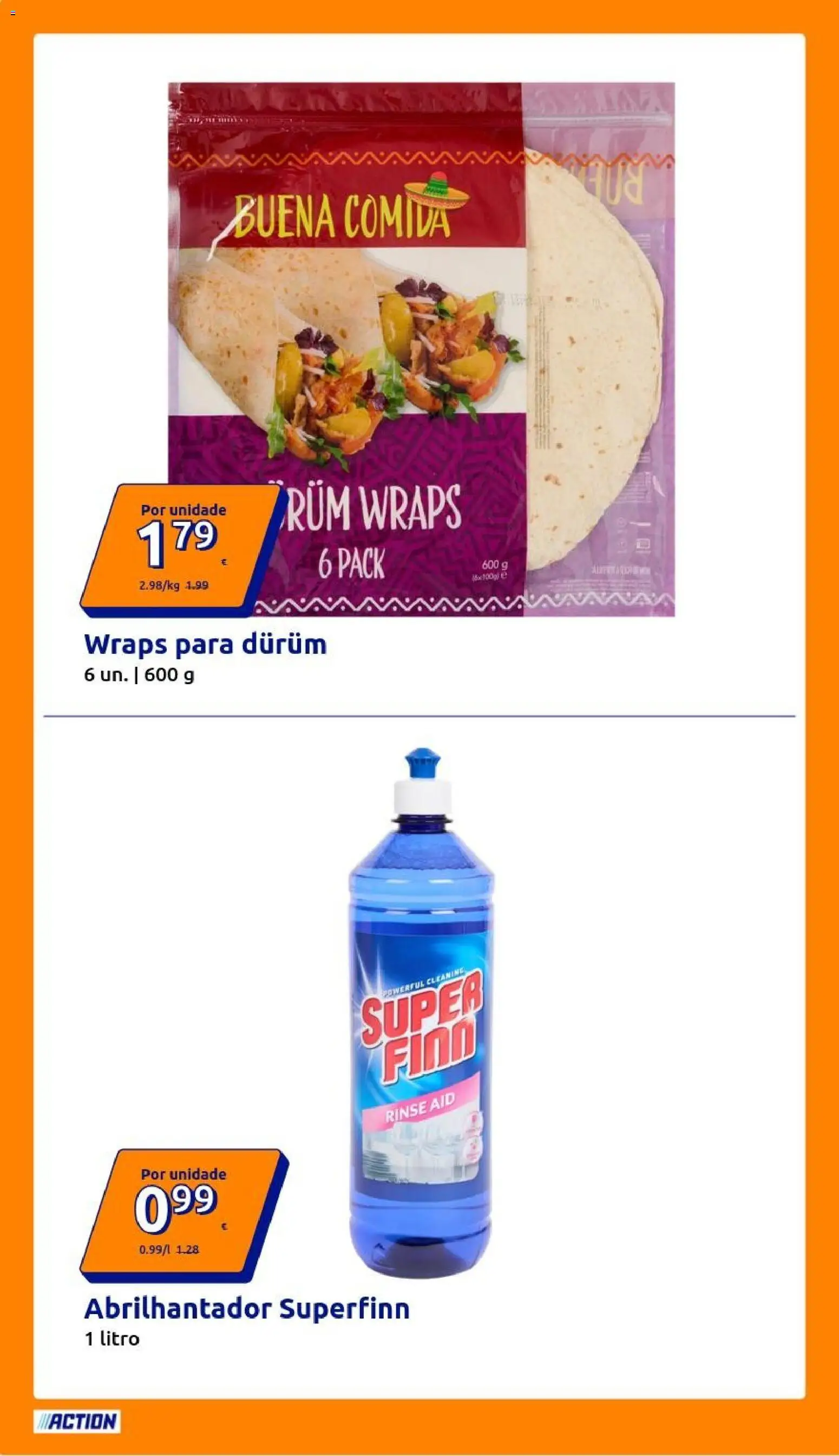 Action folheto │ válido de 26/08/2026 | Página: 10 | Produtos: Abrilhantador, Rum