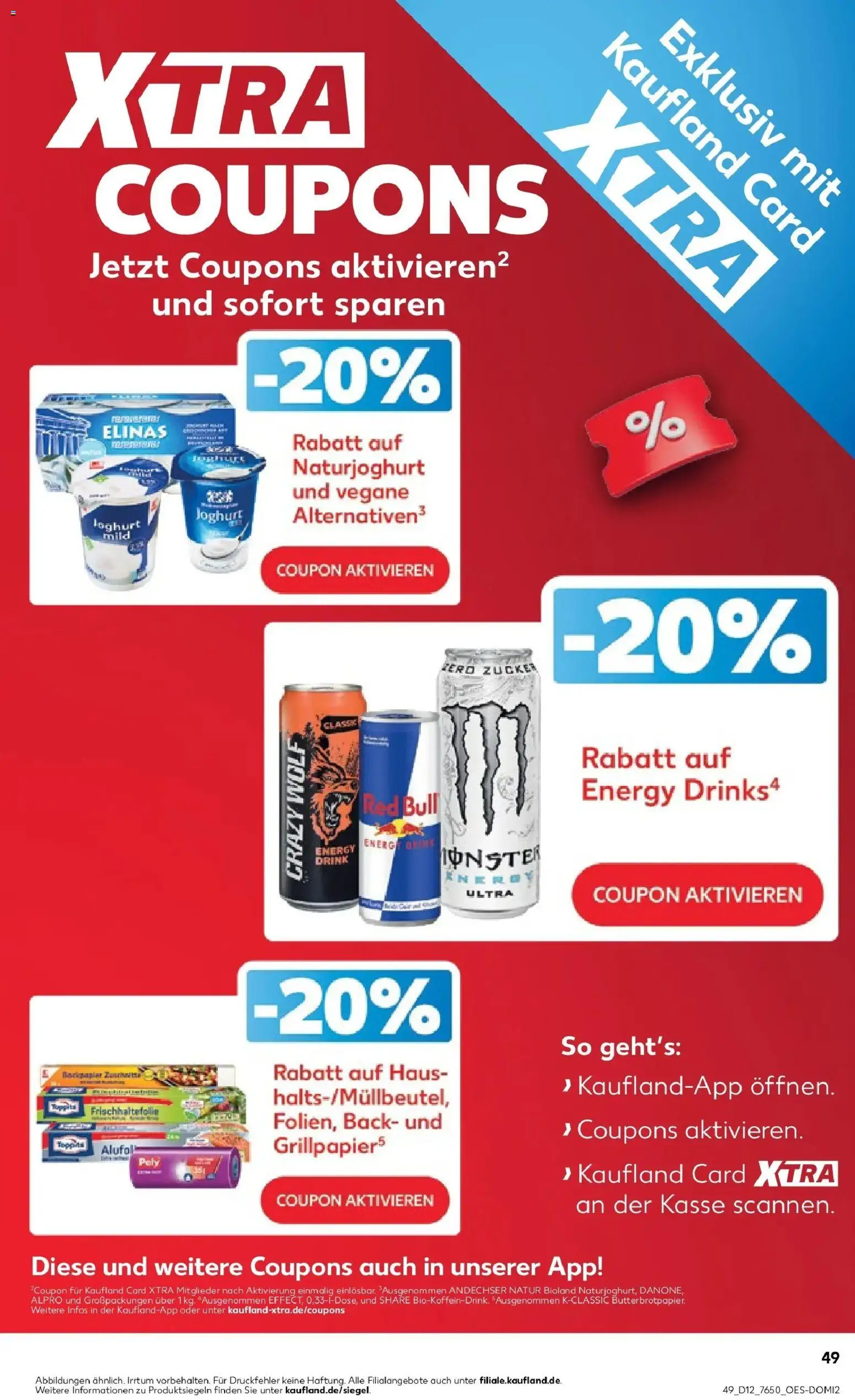 Kaufland Prospekt Unterschleißheim	 – gültig ab 16.03.2026 | Seite: 61 | Produkte: Red bull, Energy, Joghurt, Alpro