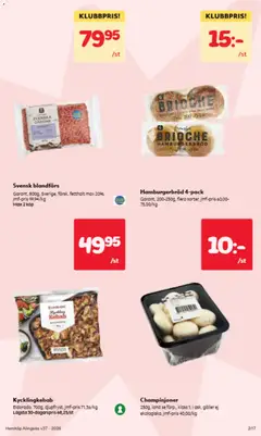 Hemköp erbjudanden - Förhandsvisning av reklamblad från butik Hemköp aktuell från 07/09/2026 | Sida: 2 | Produkter: Brioche, Galler, Blandfärs, Champinjoner