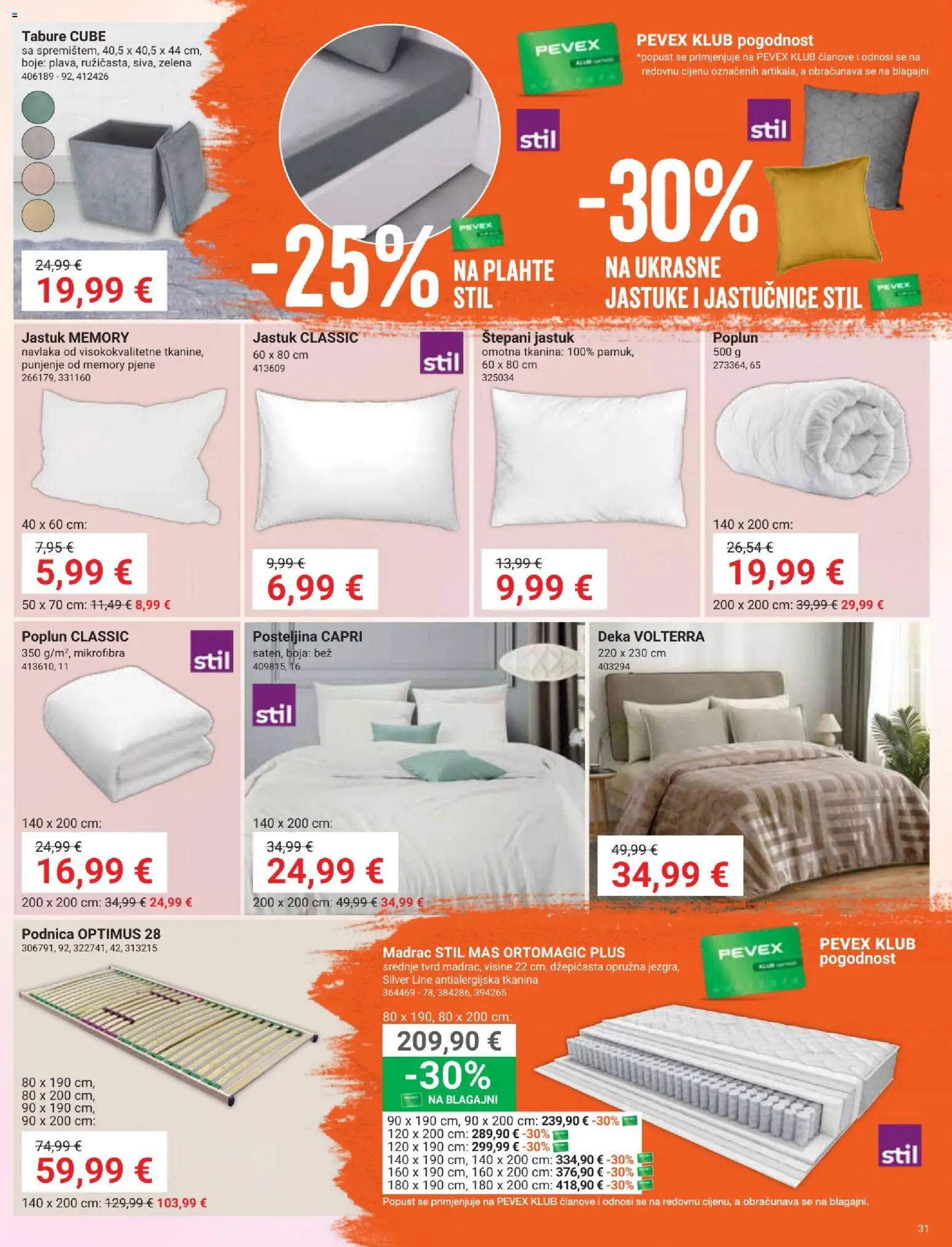 Pevex katalog | vrijedi od 22.10.2026 | Stranica: 31