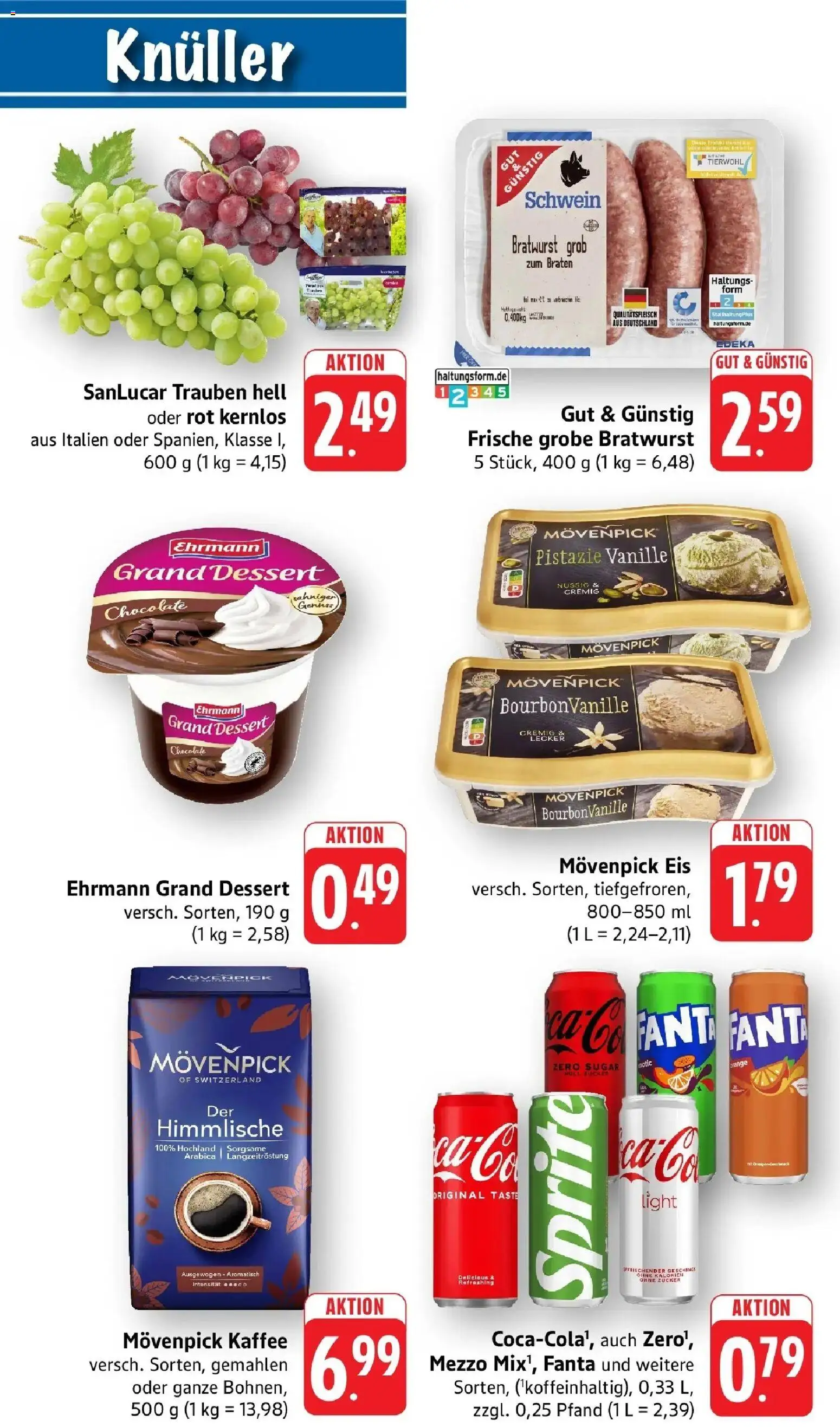 nah & gut Prospekt Gengenbach – gültig ab 14.09.2026 | Seite: 10 | Produkte: Fanta, Bratwurst, Vanille, Eis