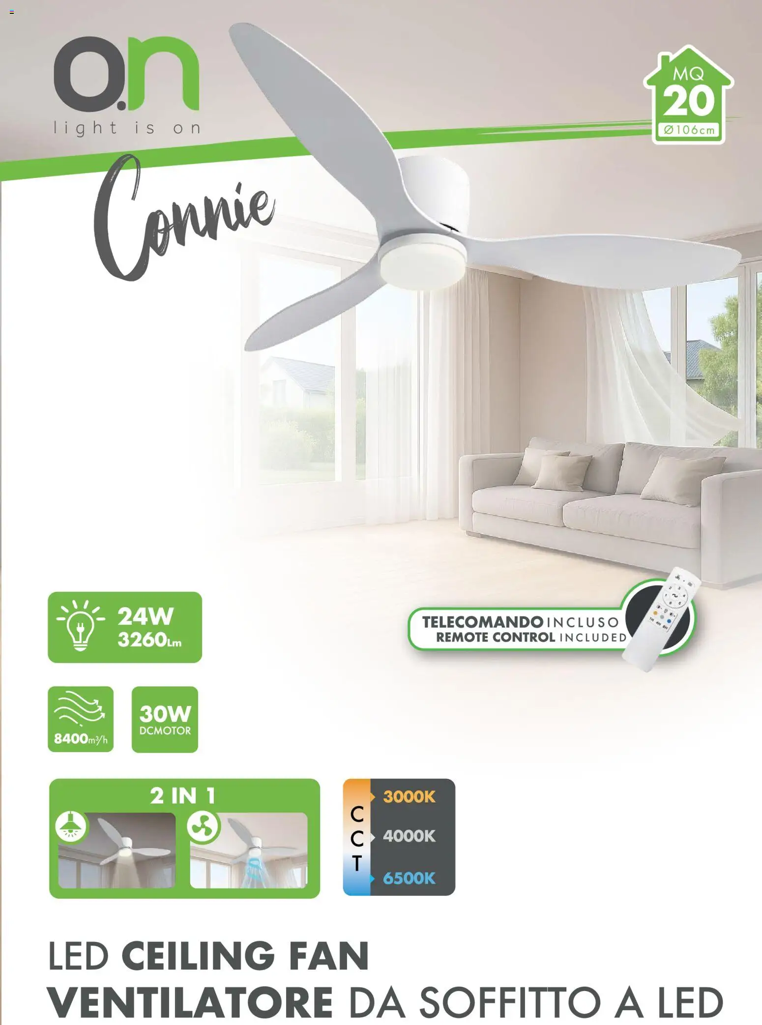 Volantino GBC del 09.06.2026 | Pagina: 14 | Prodotti: Ventilatore, Telecomando, Fan