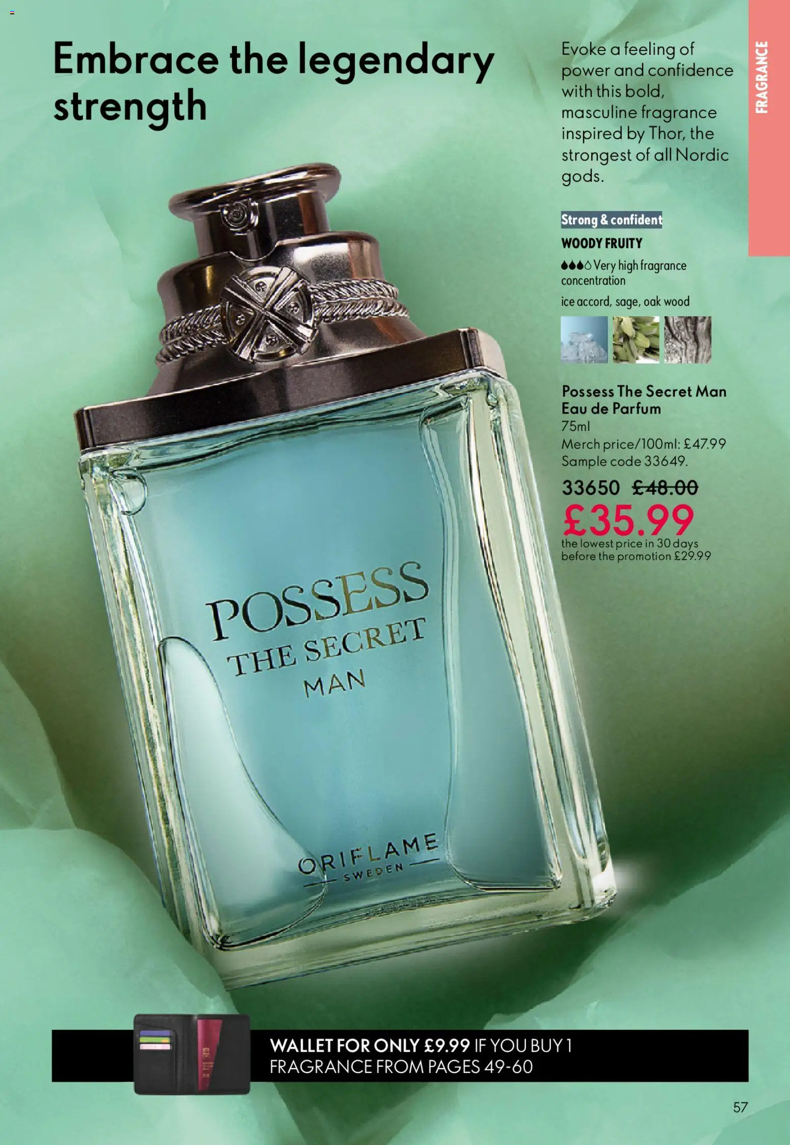 {H1} | Page: 57 | Products: Fragrance, Wallet