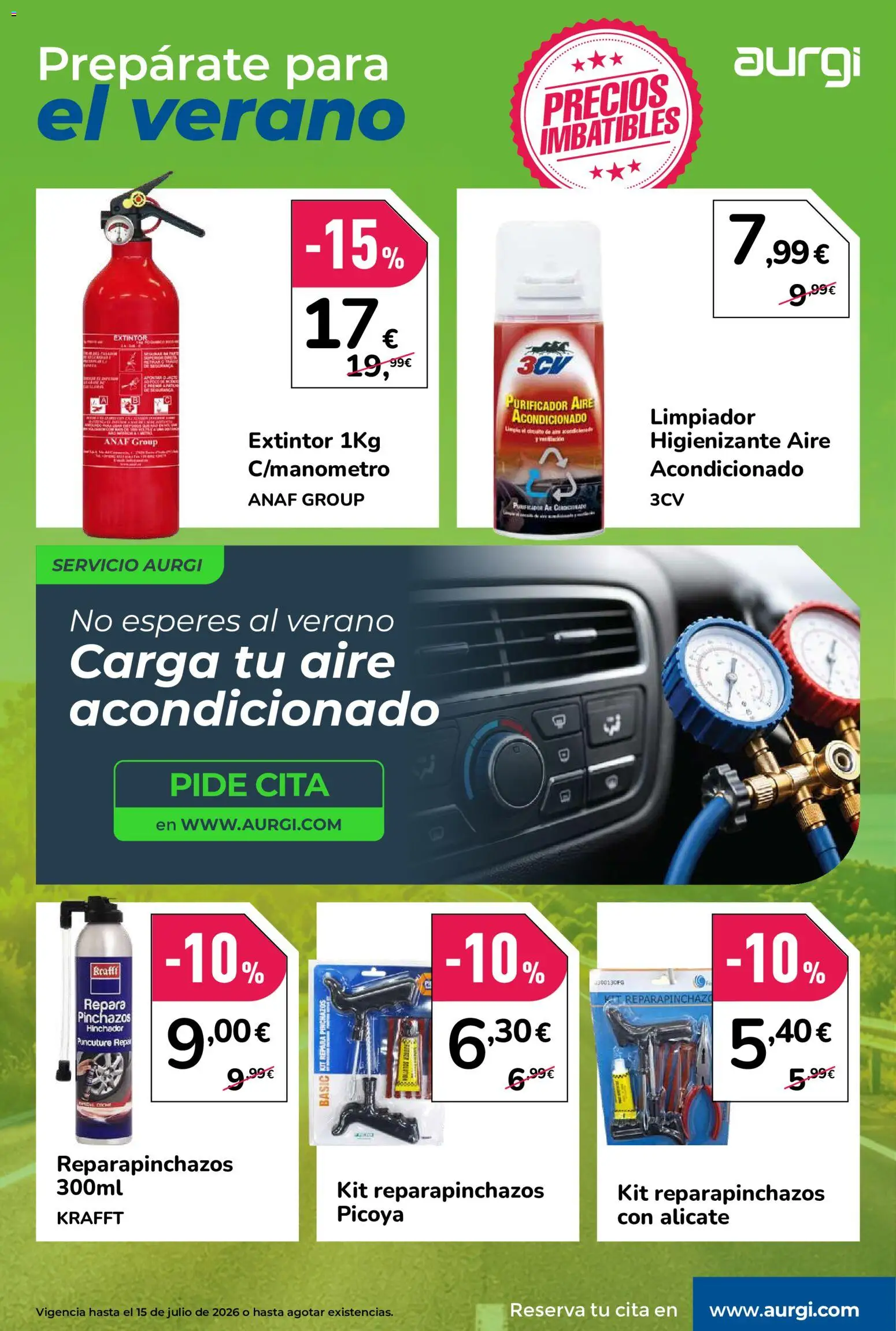 Aurgi folleto │ válido desde el 01/07/2026 | Página: 6 | Productos: Aire acondicionado