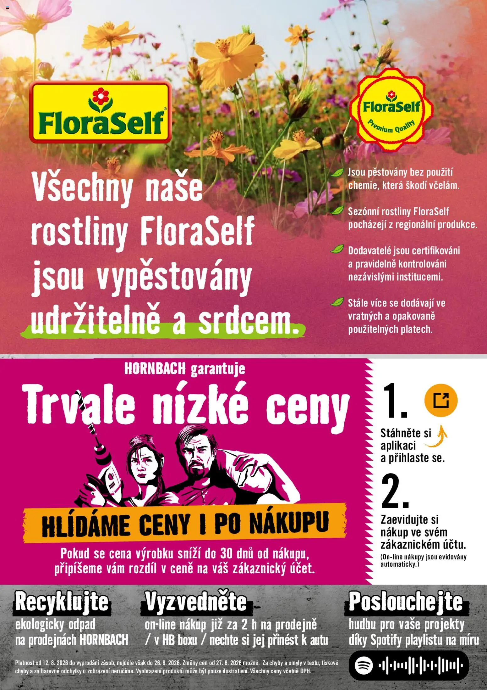 HORNBACH leták - Zelená střecha od 12.08.2026 | Strana: 10 | Produkty: Rostliny