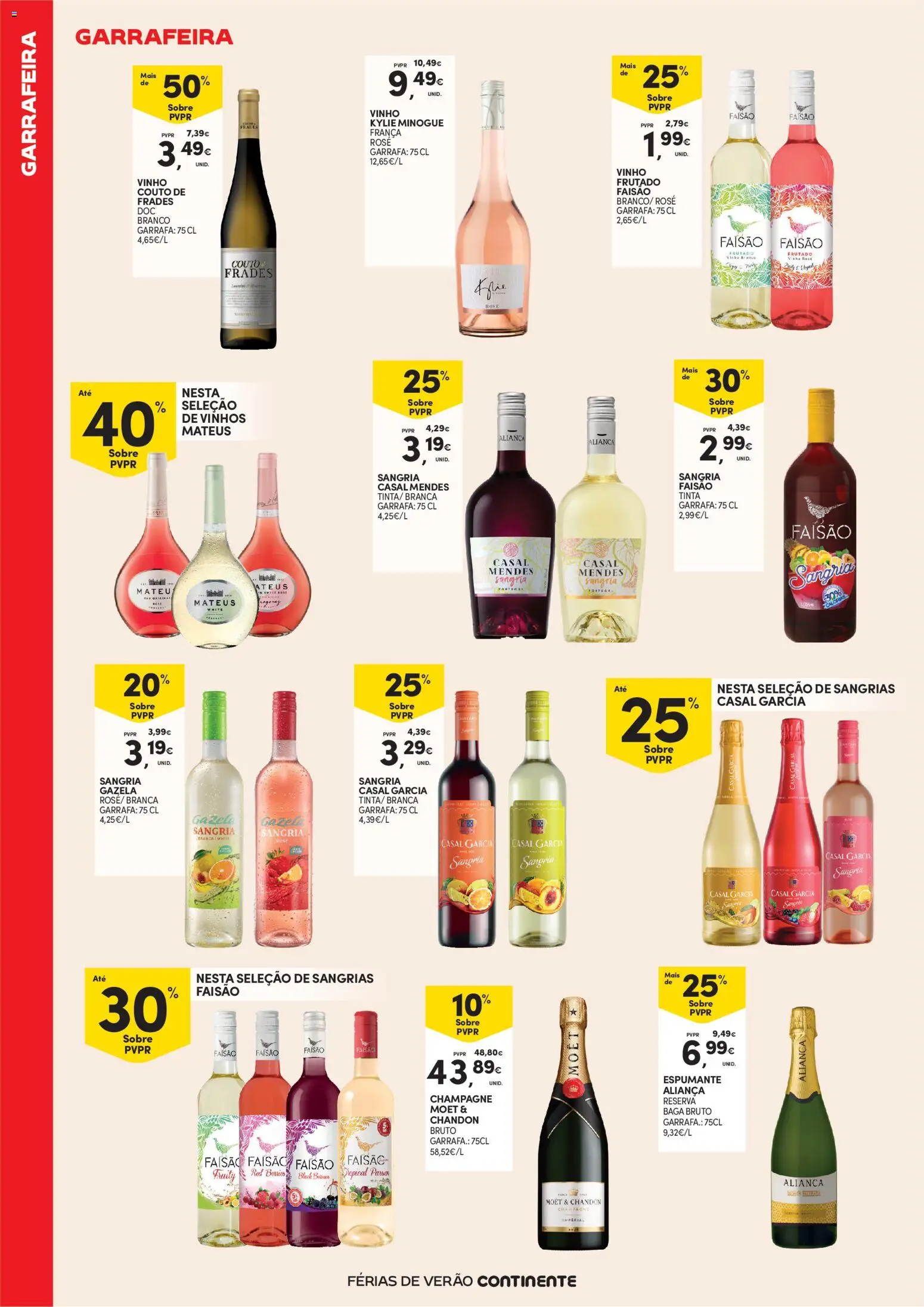 Continente - Açores Férias de Verão │ válido de 16.06.2026 | Página: 26 | Produtos: Espumante, Tinta, Aliança, Champagne