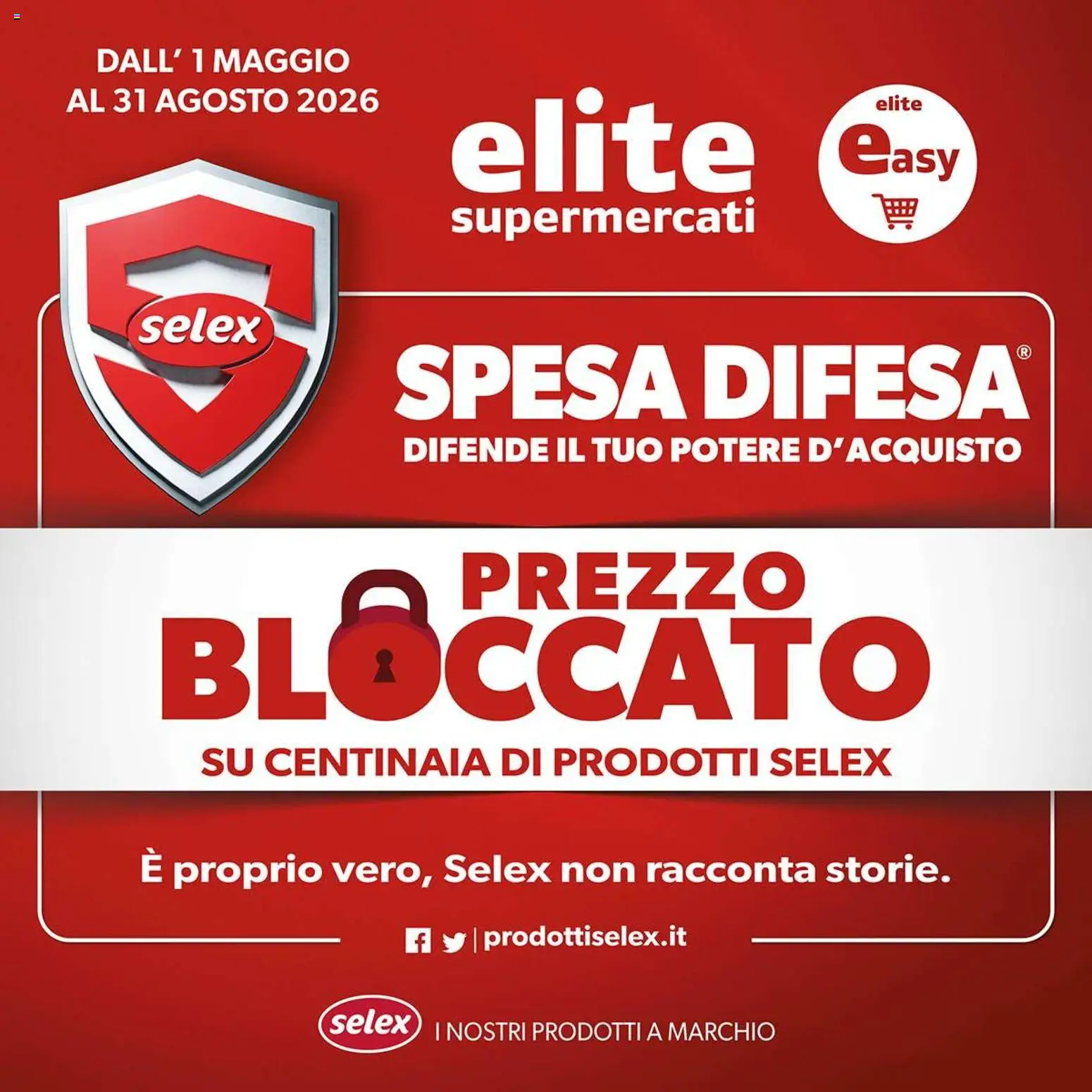 Volantino Elite Supermercati del 01.05.2026 | Pagina: 1