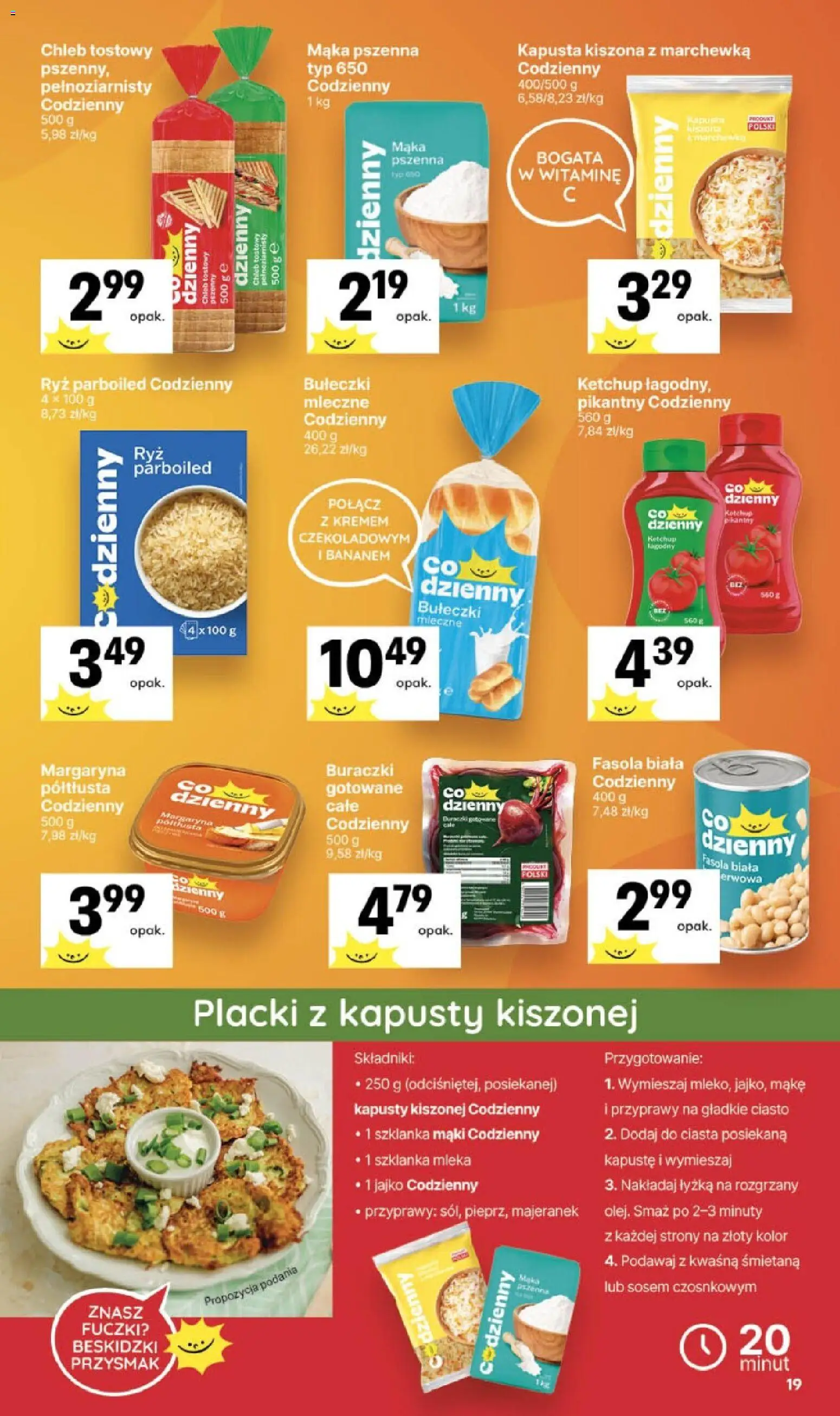 Delikatesy Centrum Black Weeks od 29.10.2026 | Strona: 19 | Produkty: Szklanka, Mleka, Ryż parboiled, Chleb