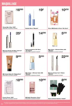 Monoprix - Prévisualisation de Monoprix catalogue valide à partir de 11/08/2026 | Page: 38 | Produits: BB crème, Fard à paupières, Pince, Crème