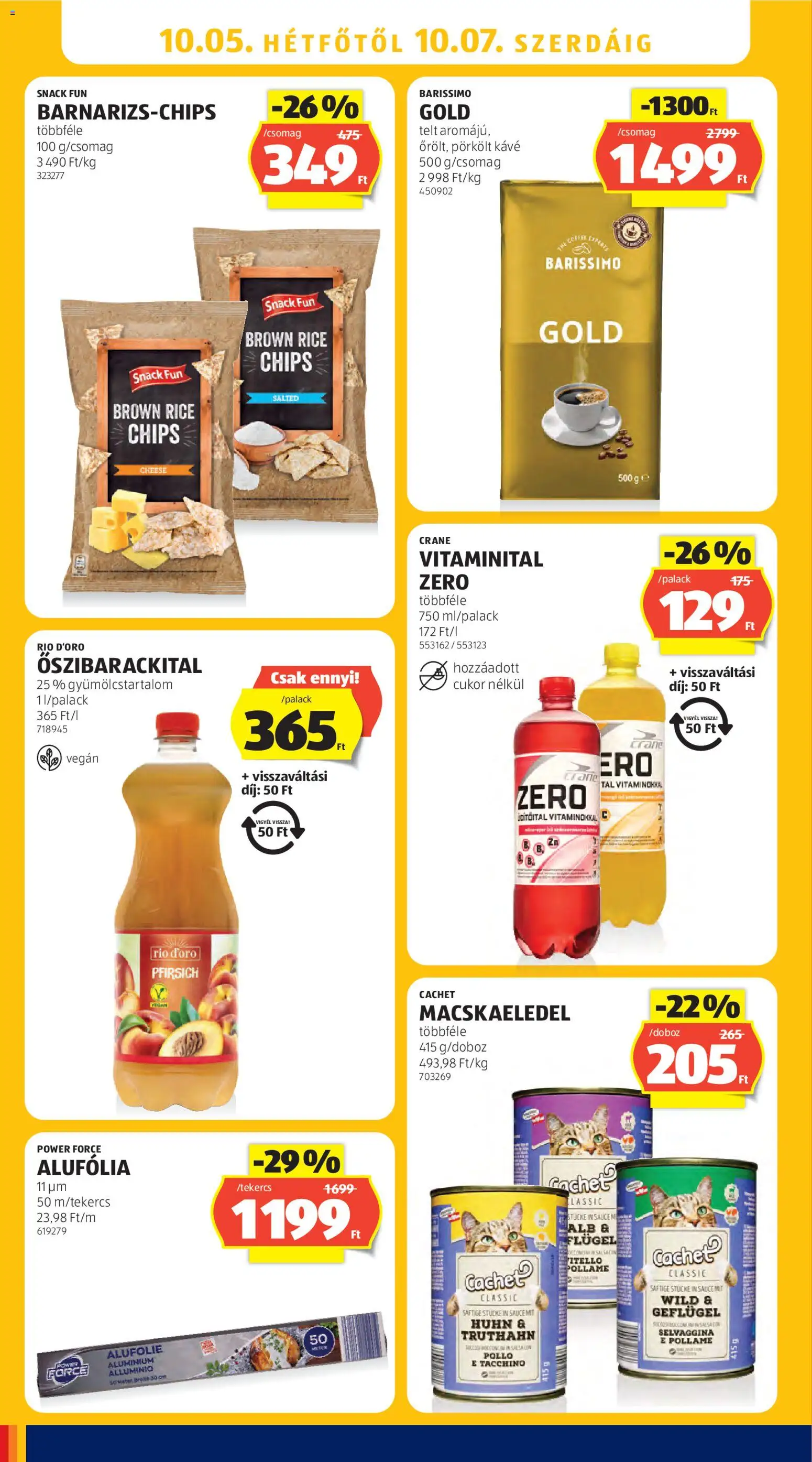 Aldi akciós ujság - amely érvényes a következő dátumtól: 2026.10.01. | Oldal: 36