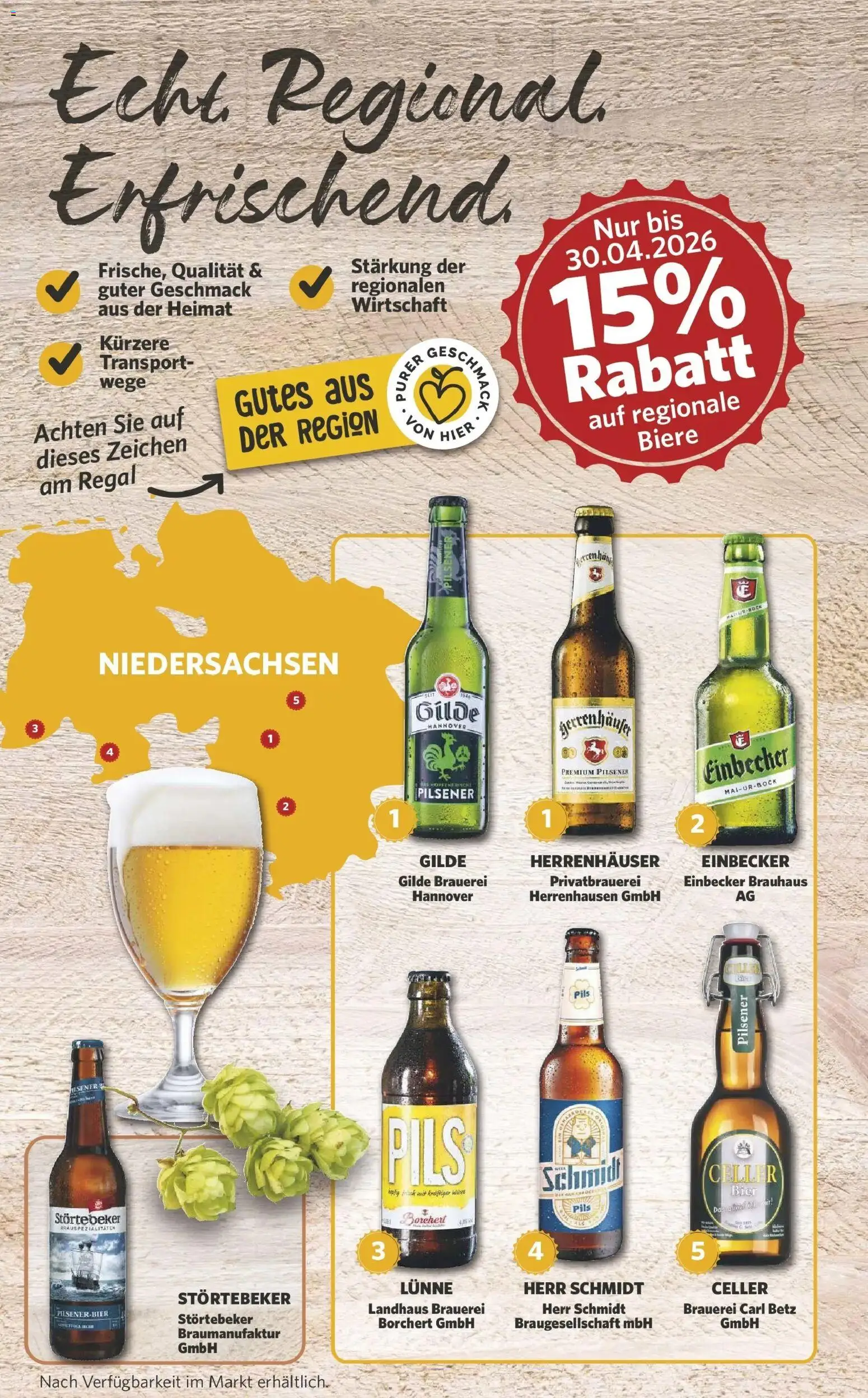Combi Prospekt Detmold – gültig ab 20.04.2026 | Seite: 16 | Produkte: Bier, Regal, Pils