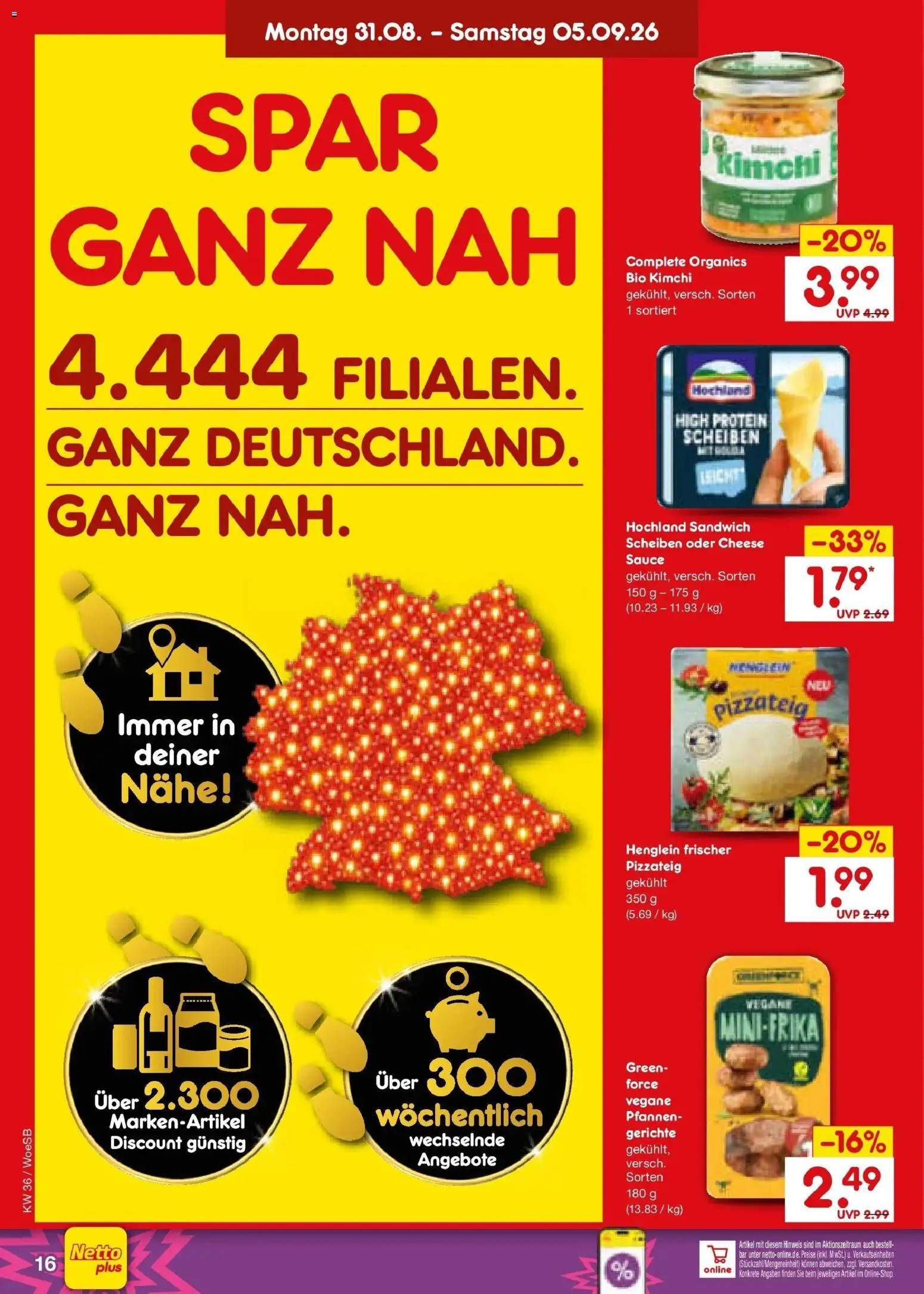 Netto Marken-Discount Prospekt Gemmingen (ab 31.08.2026) » Angebote | Seite: 22 | Produkte: Gerichte