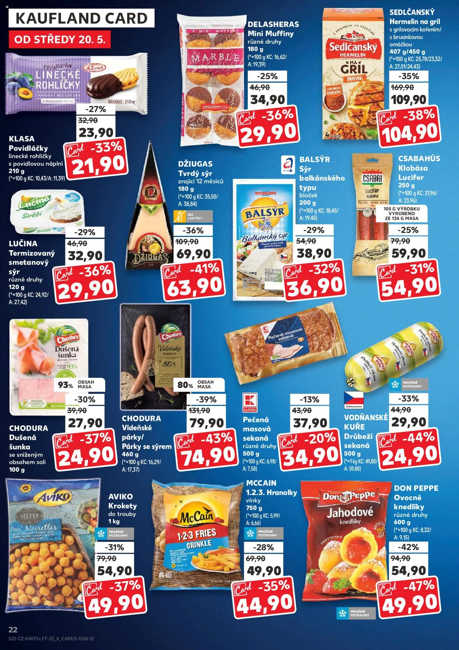 Kaufland leták - Kolín od 20.05.2026 | Strana: 22
