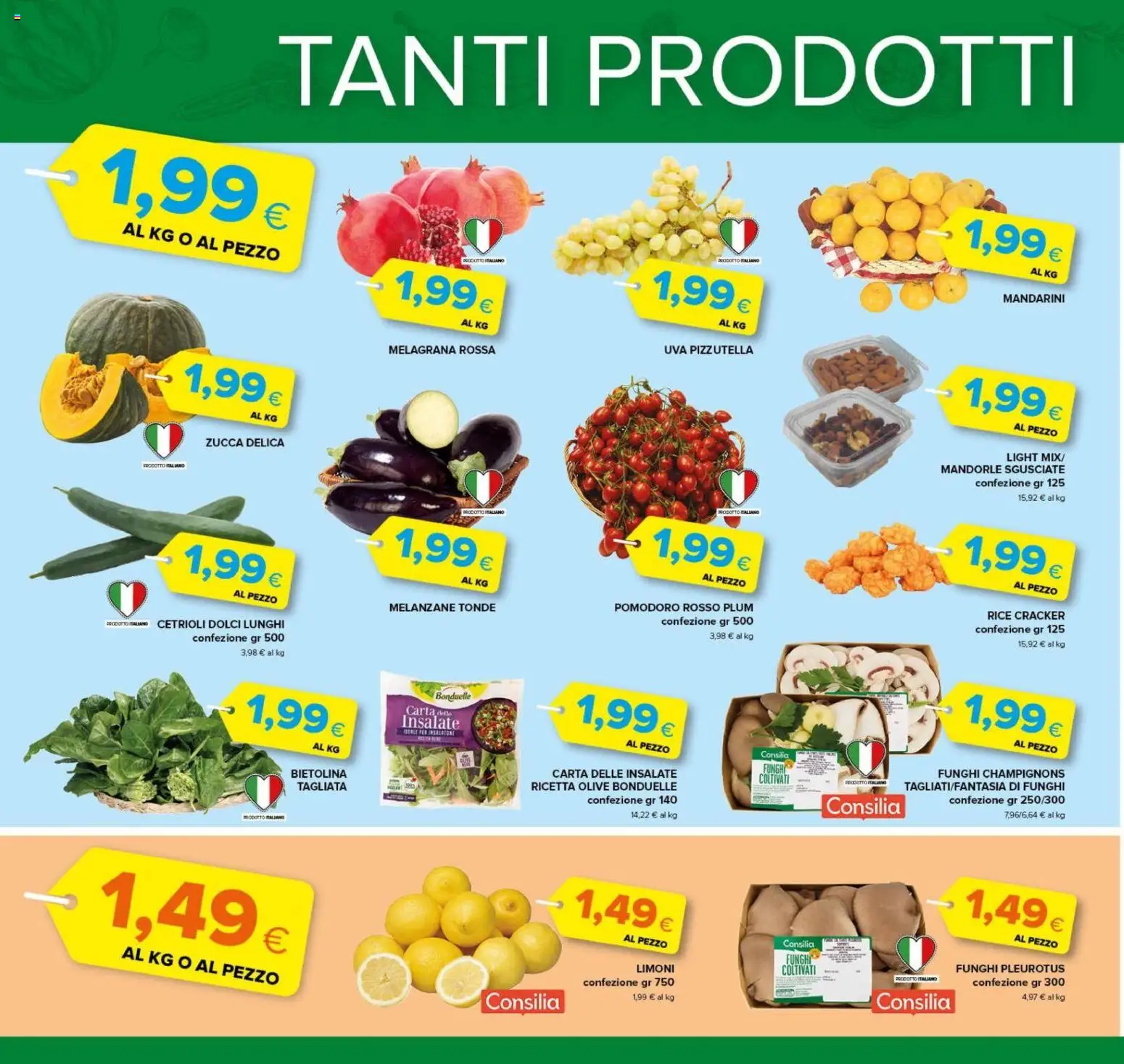 Volantino Oasi del 25/09/2026 | Pagina: 6 | Prodotti: Mandorle, Zucca, Uva, Cracker